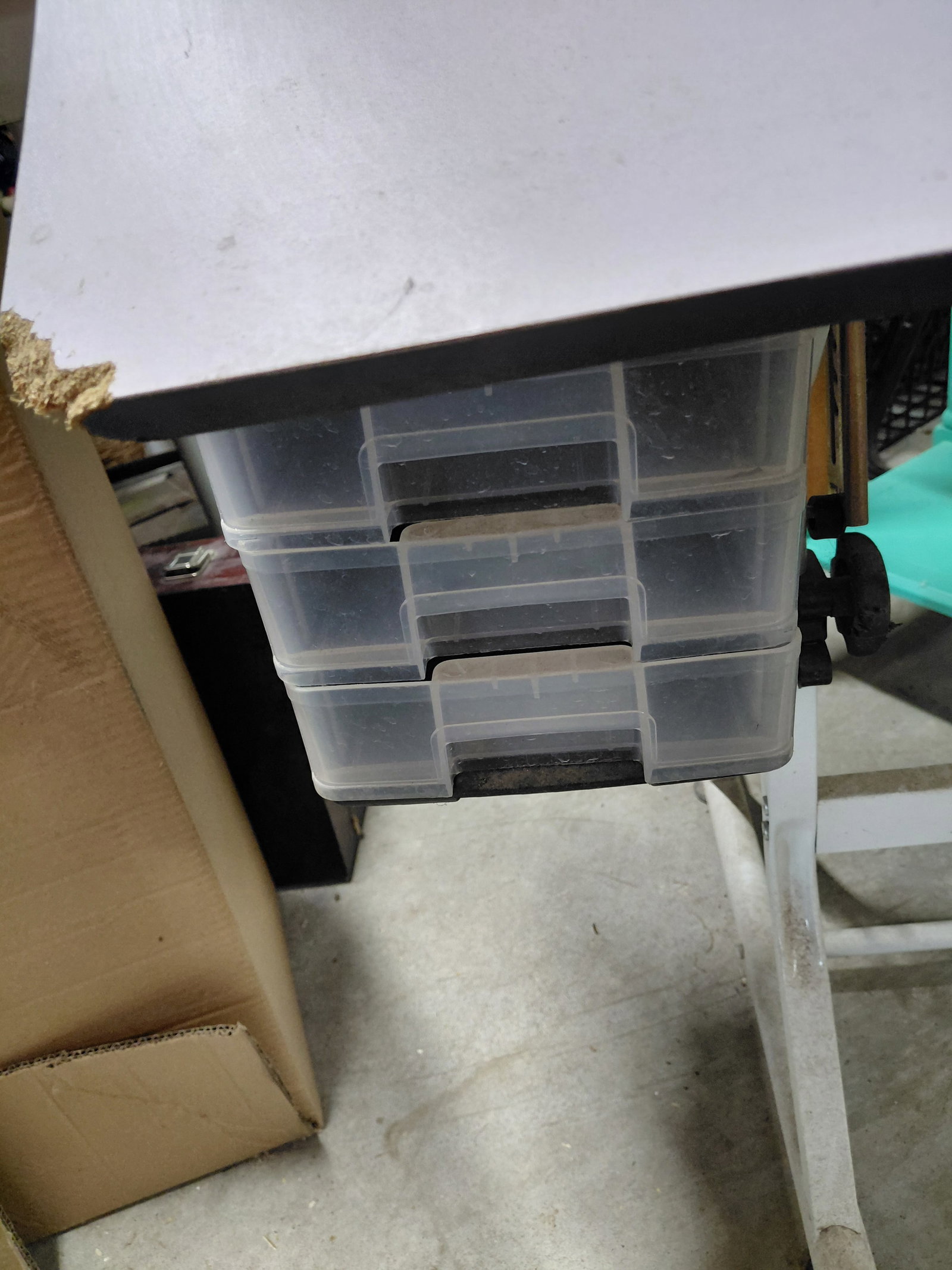 Large Crafting / Drafting Tilting Table / as seen - 3