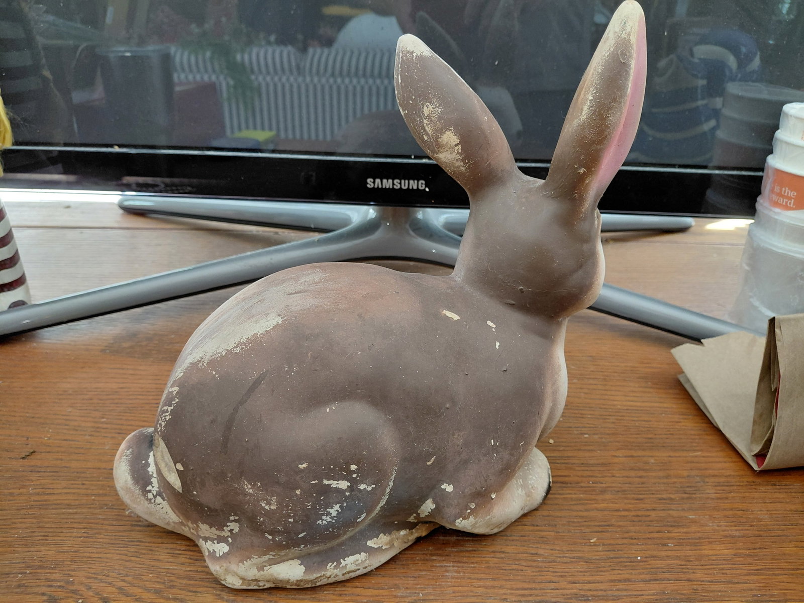 Ceramic Rabbit Statue - 4