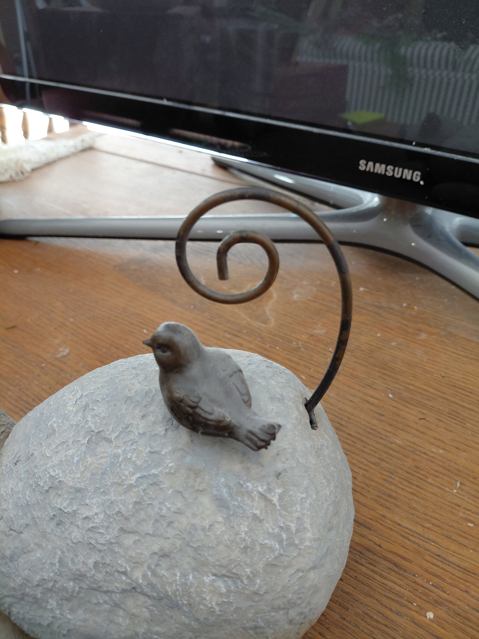 Resin and Metal Cat Statue Door Stop - 4