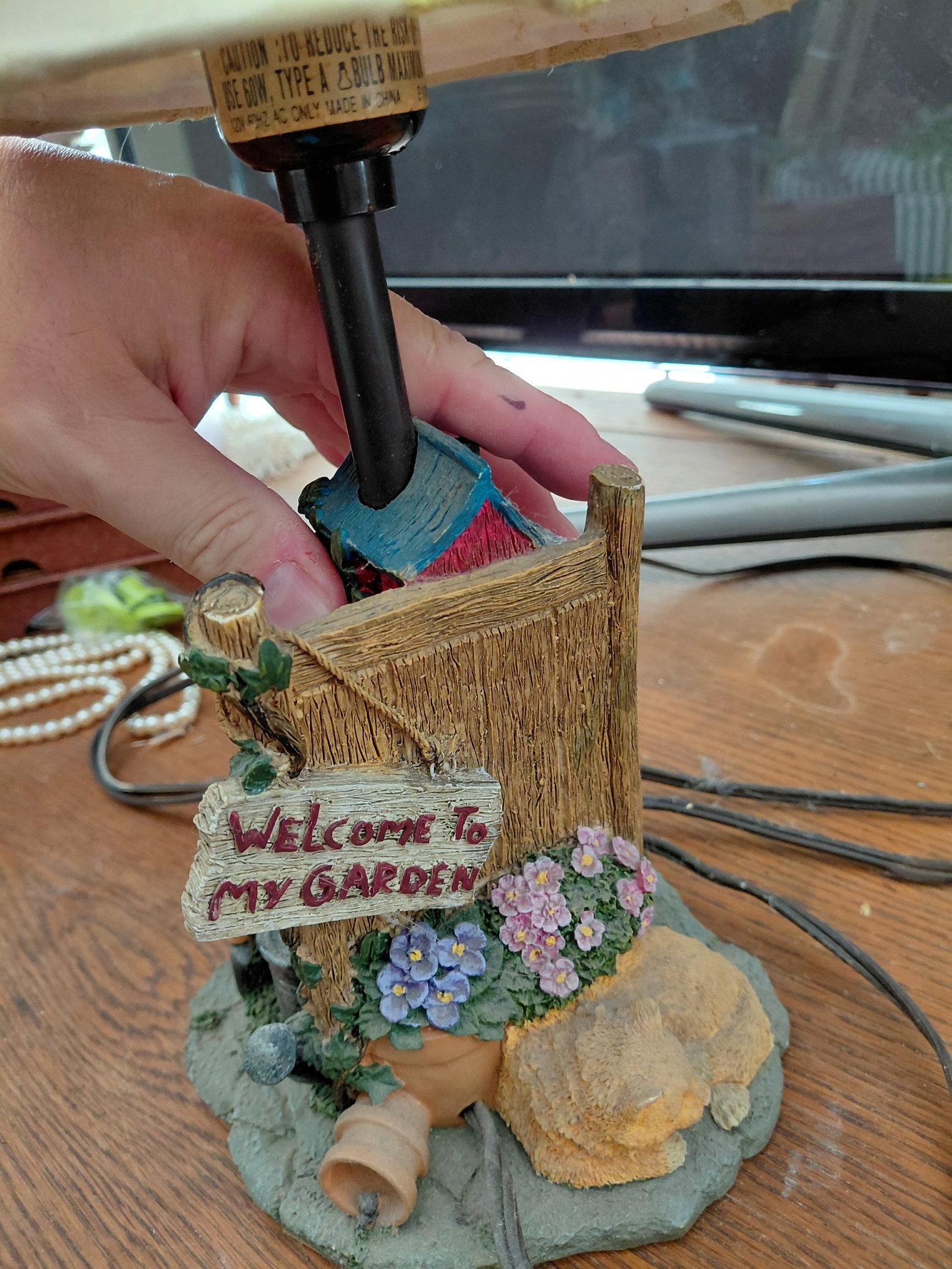 Garden Lamp / Resin - 5