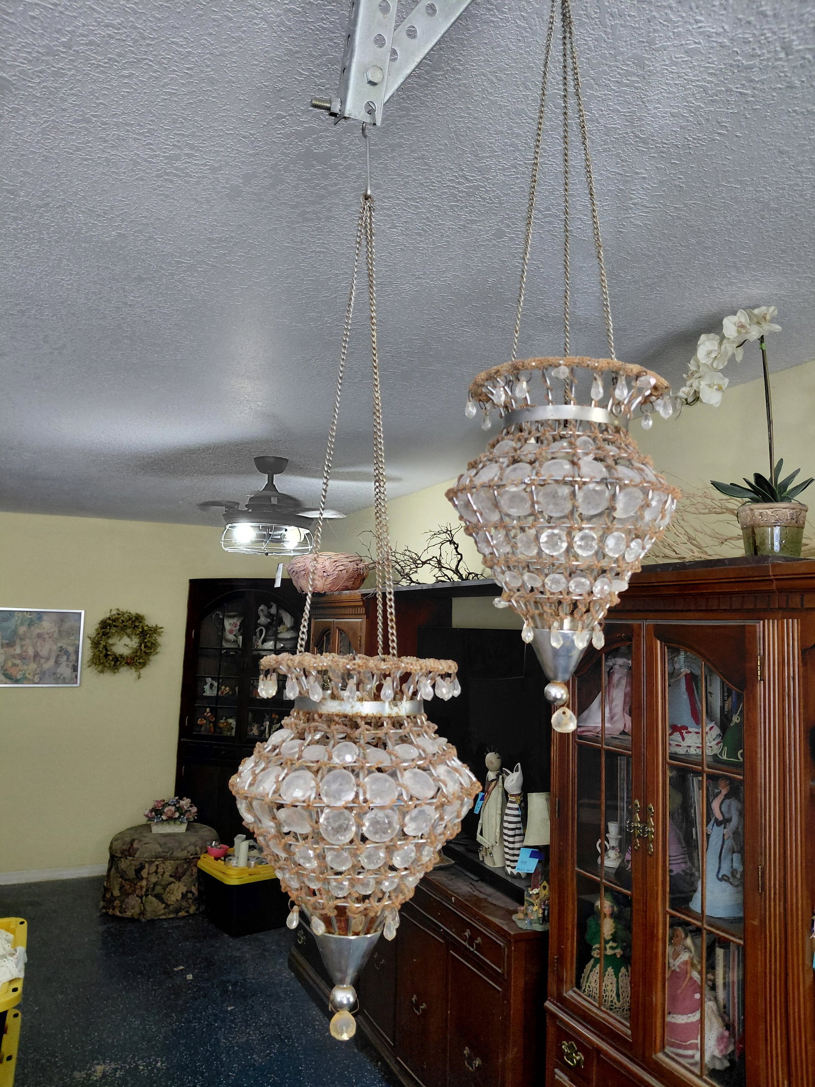 Pair of Hanging Candle Holders (1 of 4)