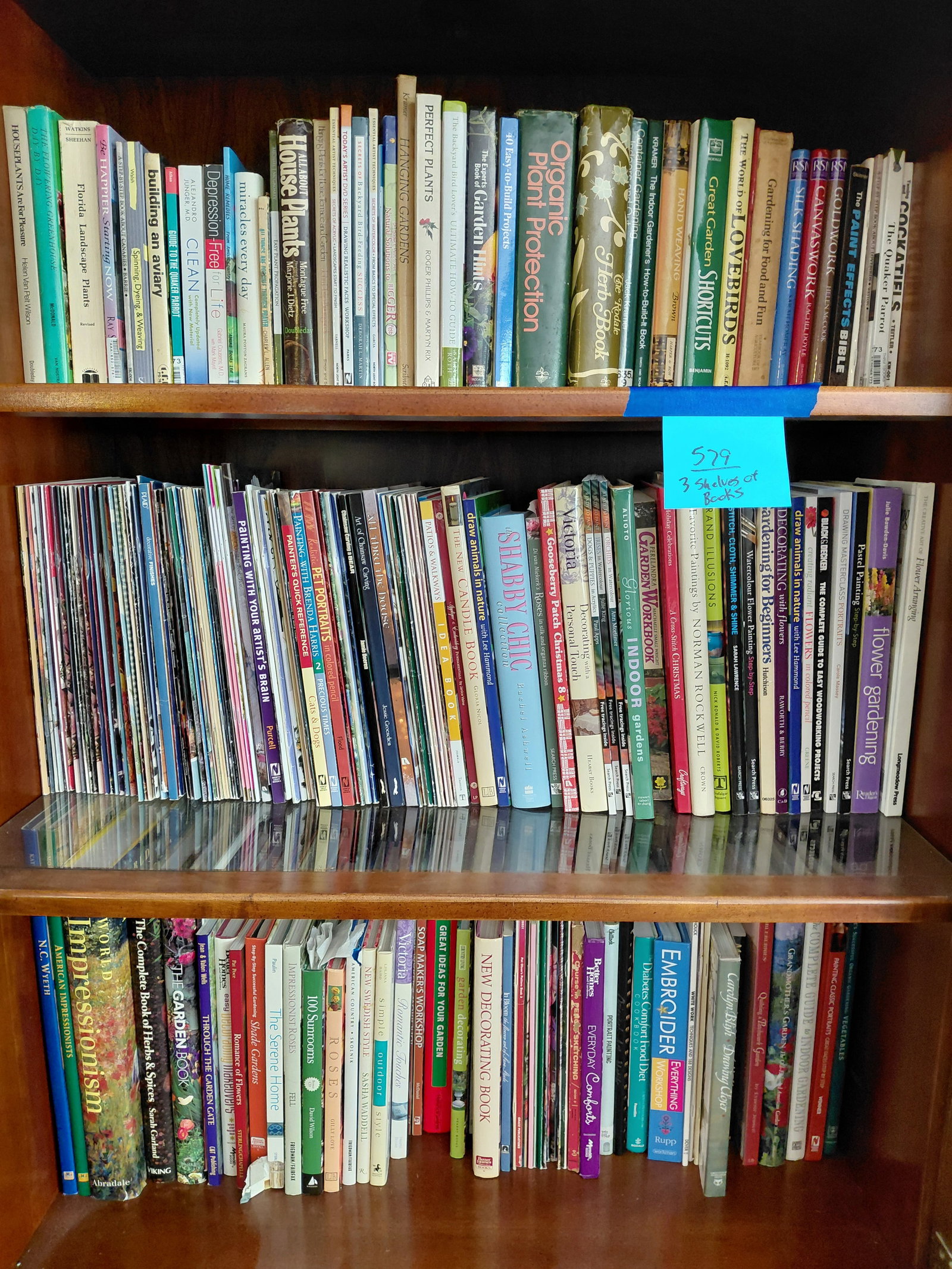 Large Lot of Books and Magazines / 3 shelves as seen (1 of 11)