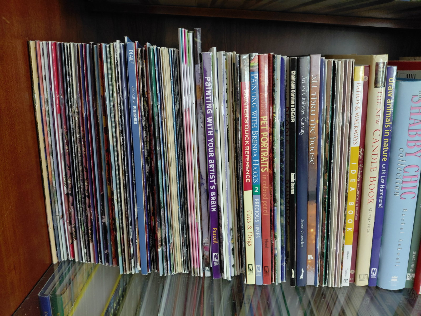 Large Lot of Books and Magazines / 3 shelves as seen - 4