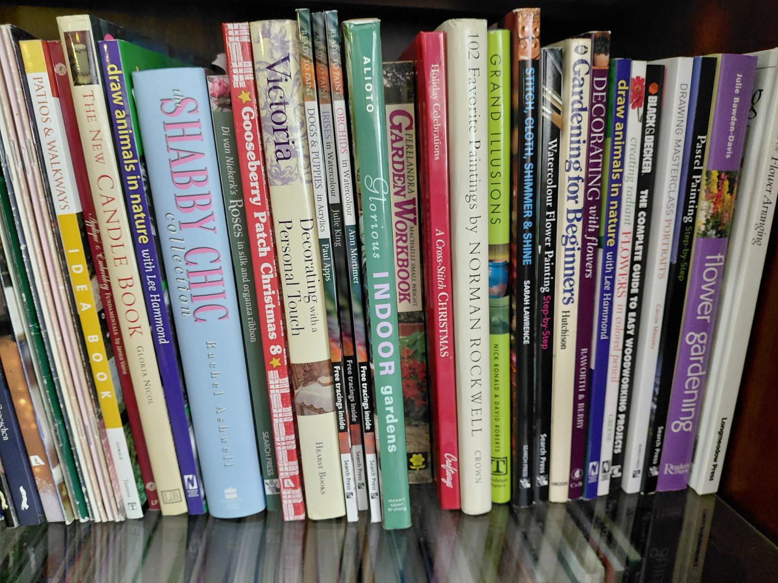 Large Lot of Books and Magazines / 3 shelves as seen - 9