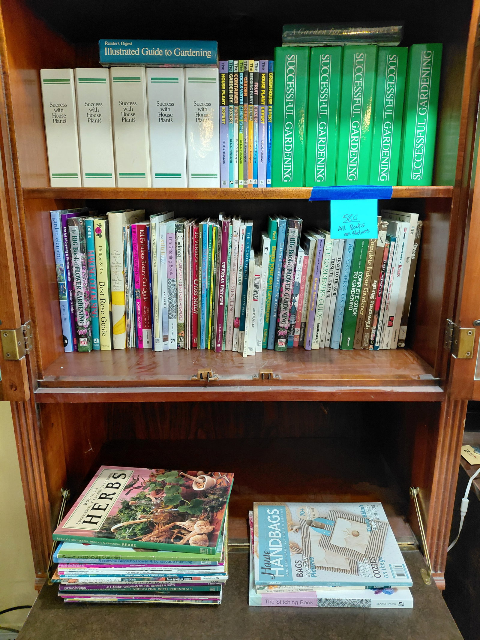 Large Lot of Books and Magazines / 3 shelves as seen (1 of 7)