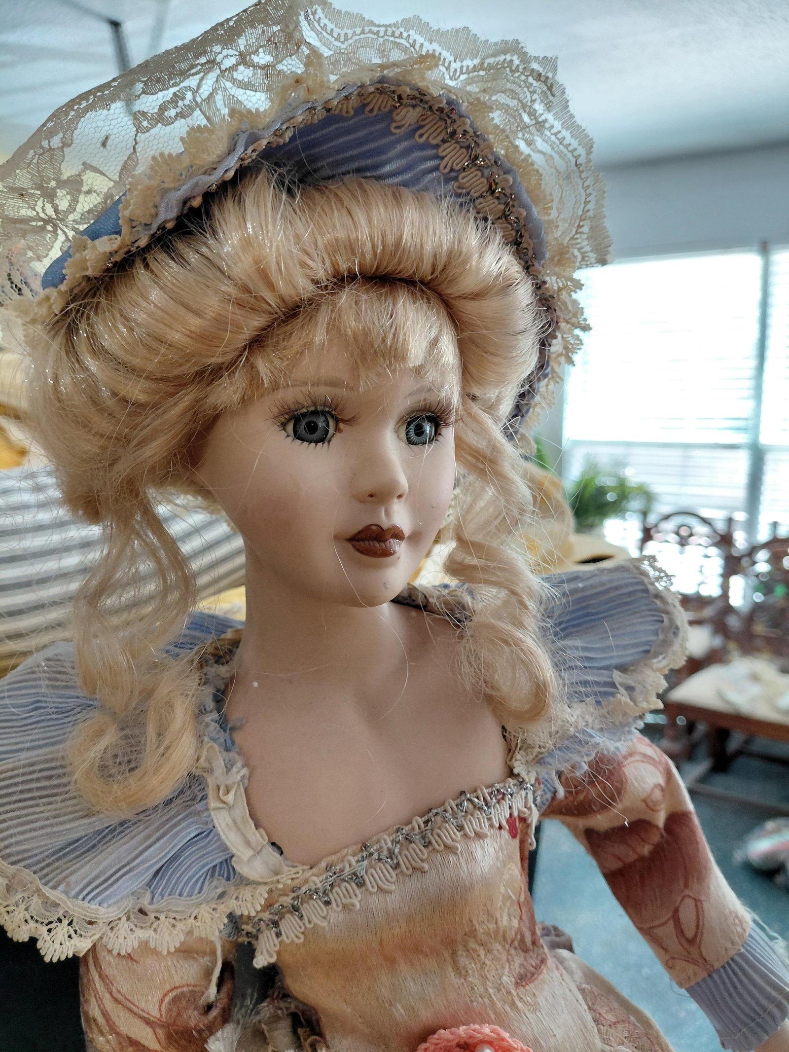 Large Porcelain Doll - 3