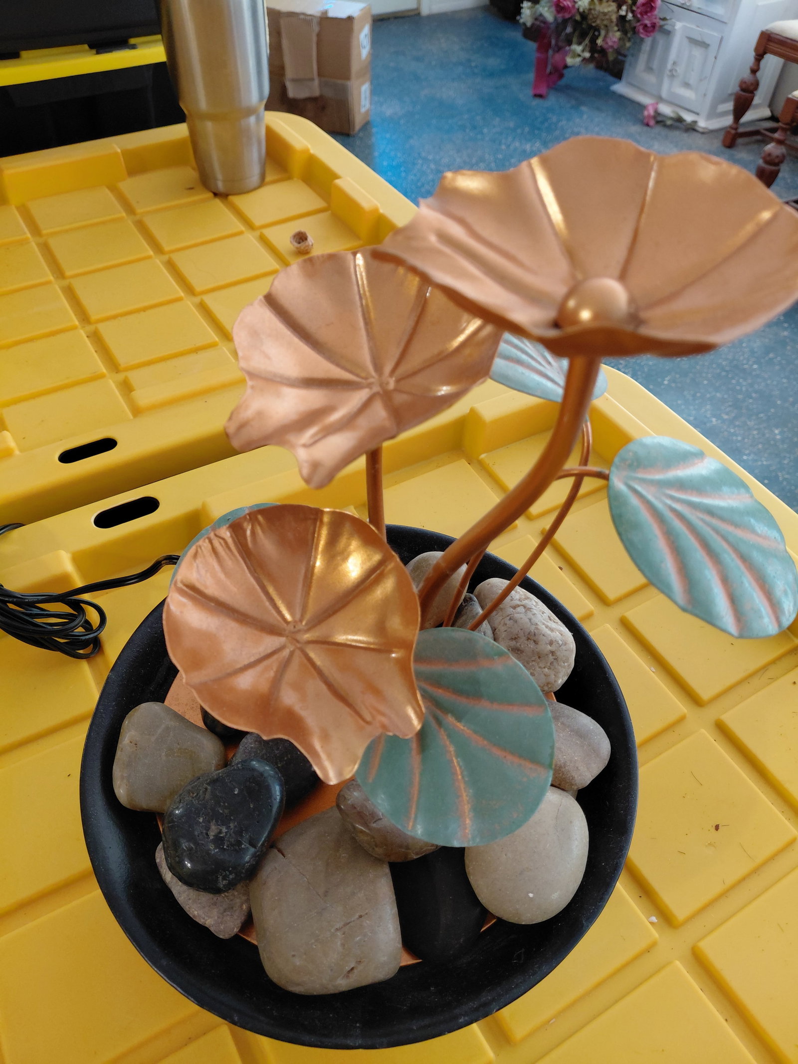 NEW Table Top Waterfall / untested - 2