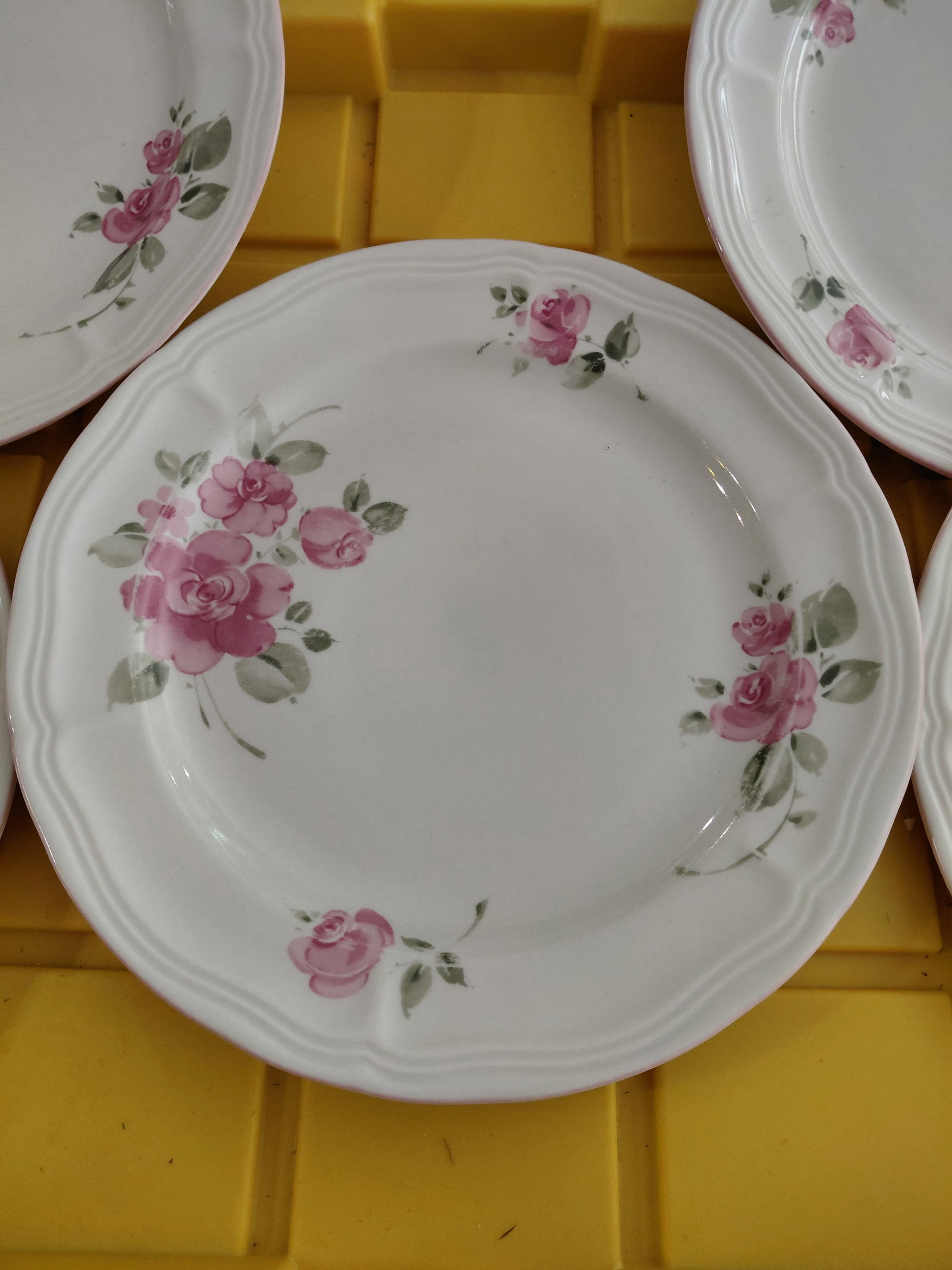 Lot of 6 Gibson China Plates - 3