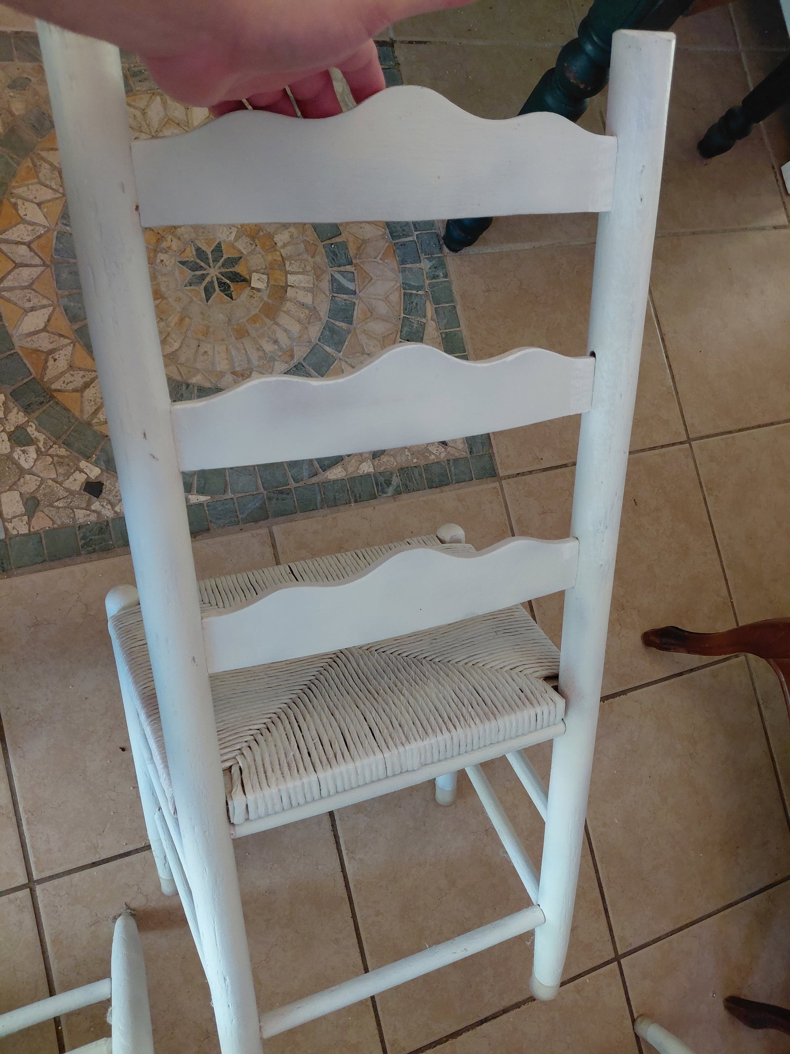 Set of 5 Latterback Farm House Chairs / as seen - 5