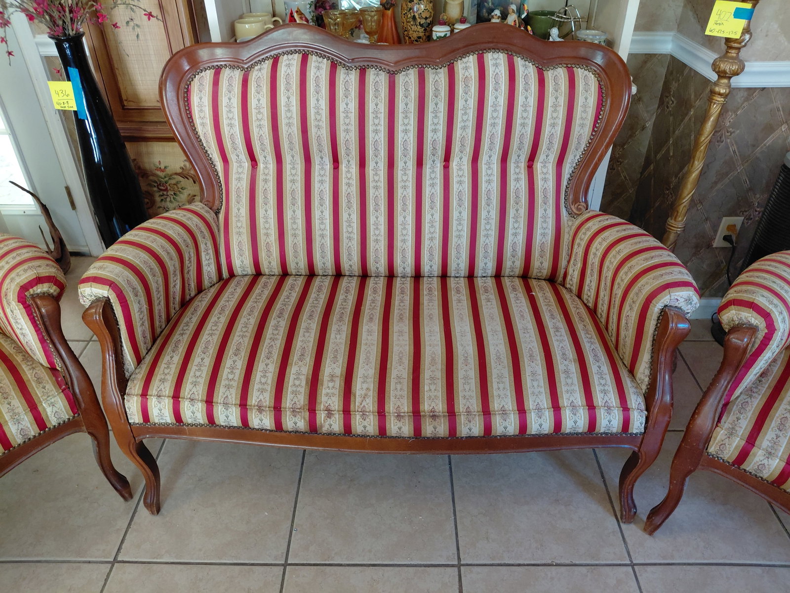 Contemporary Parlor Set / As seen - 4