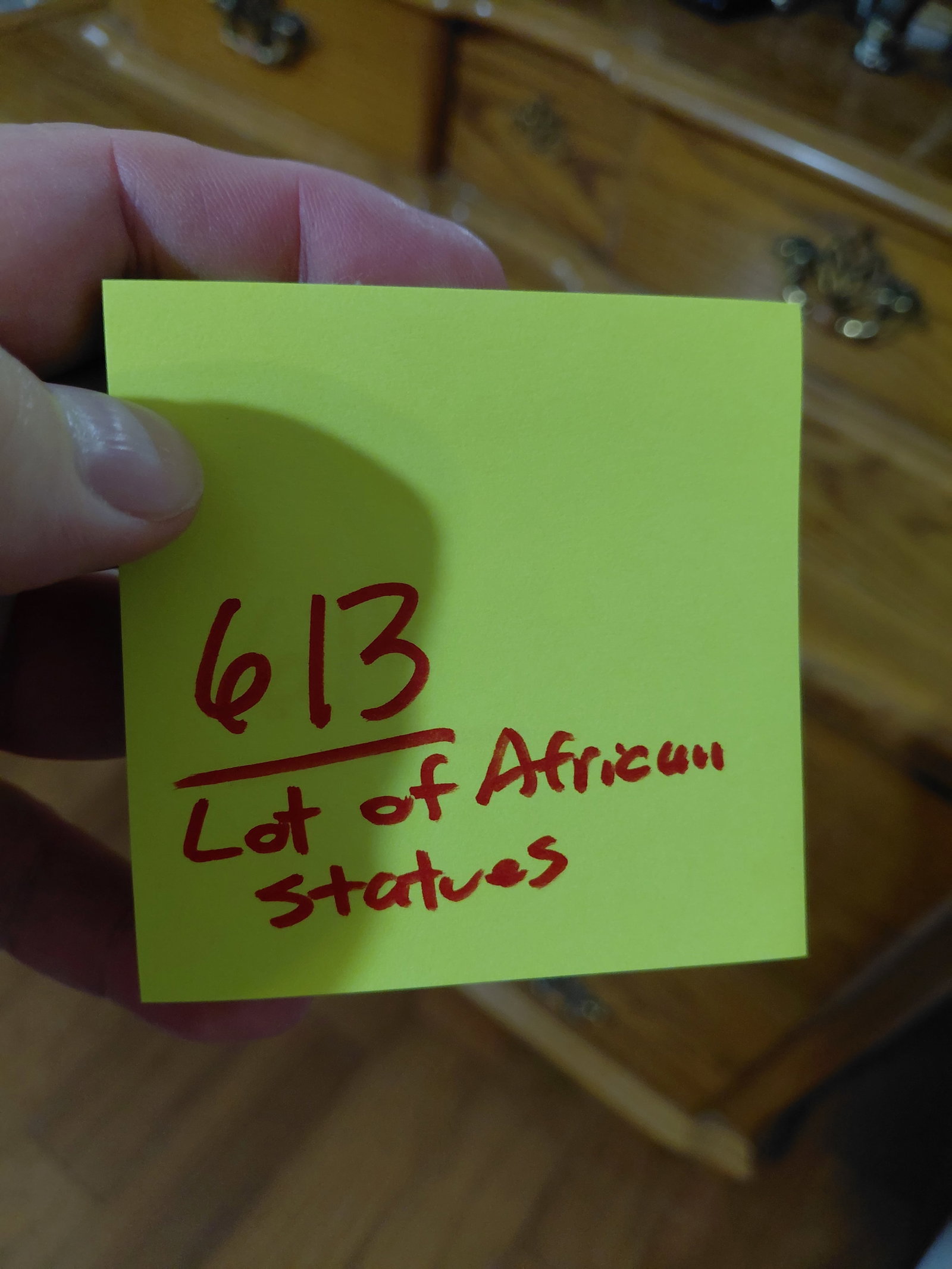 Lot of Resin African Statues - 2