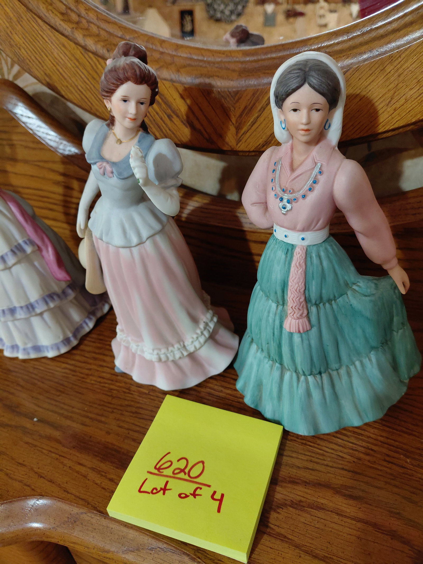 Lot of 4 Woman Figurines - 2