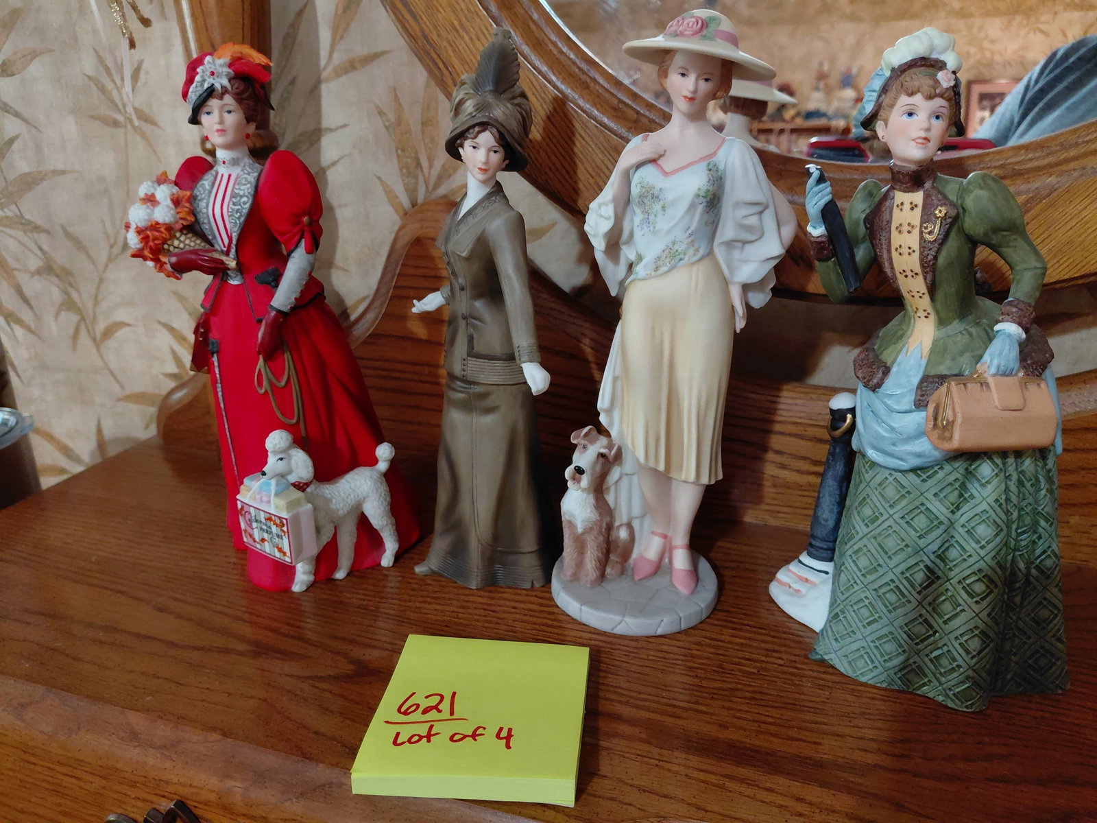Lot of 4 Women Figurines (1 of 10)