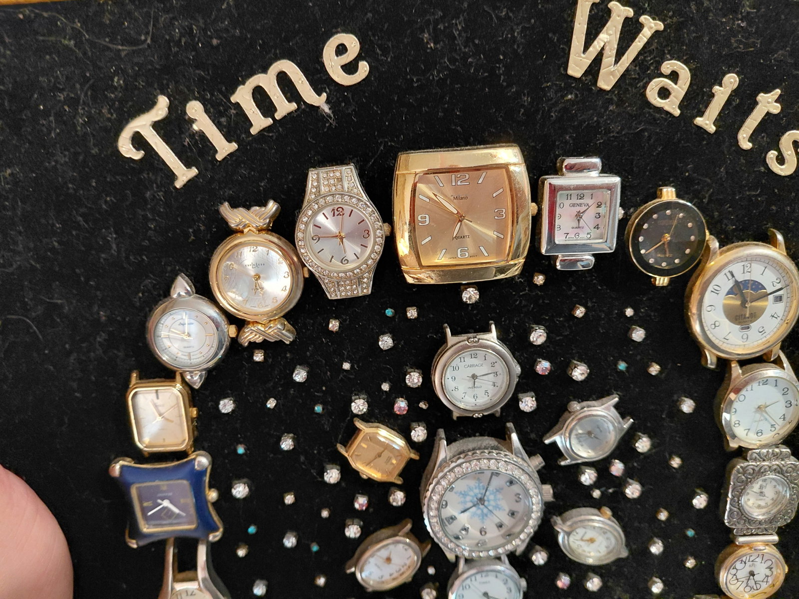 Time Waits for No One Wall Art / Vintage Watches as seen - 3