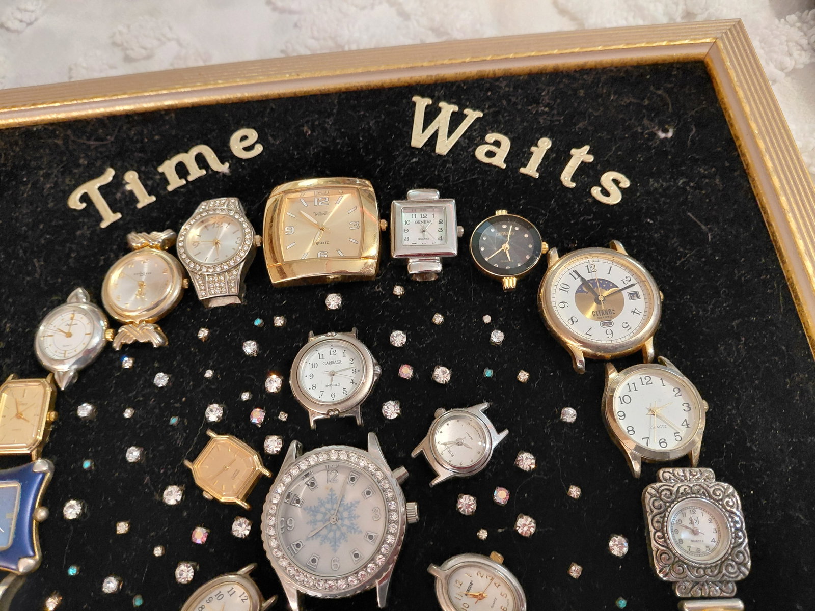 Time Waits for No One Wall Art / Vintage Watches as seen - 7
