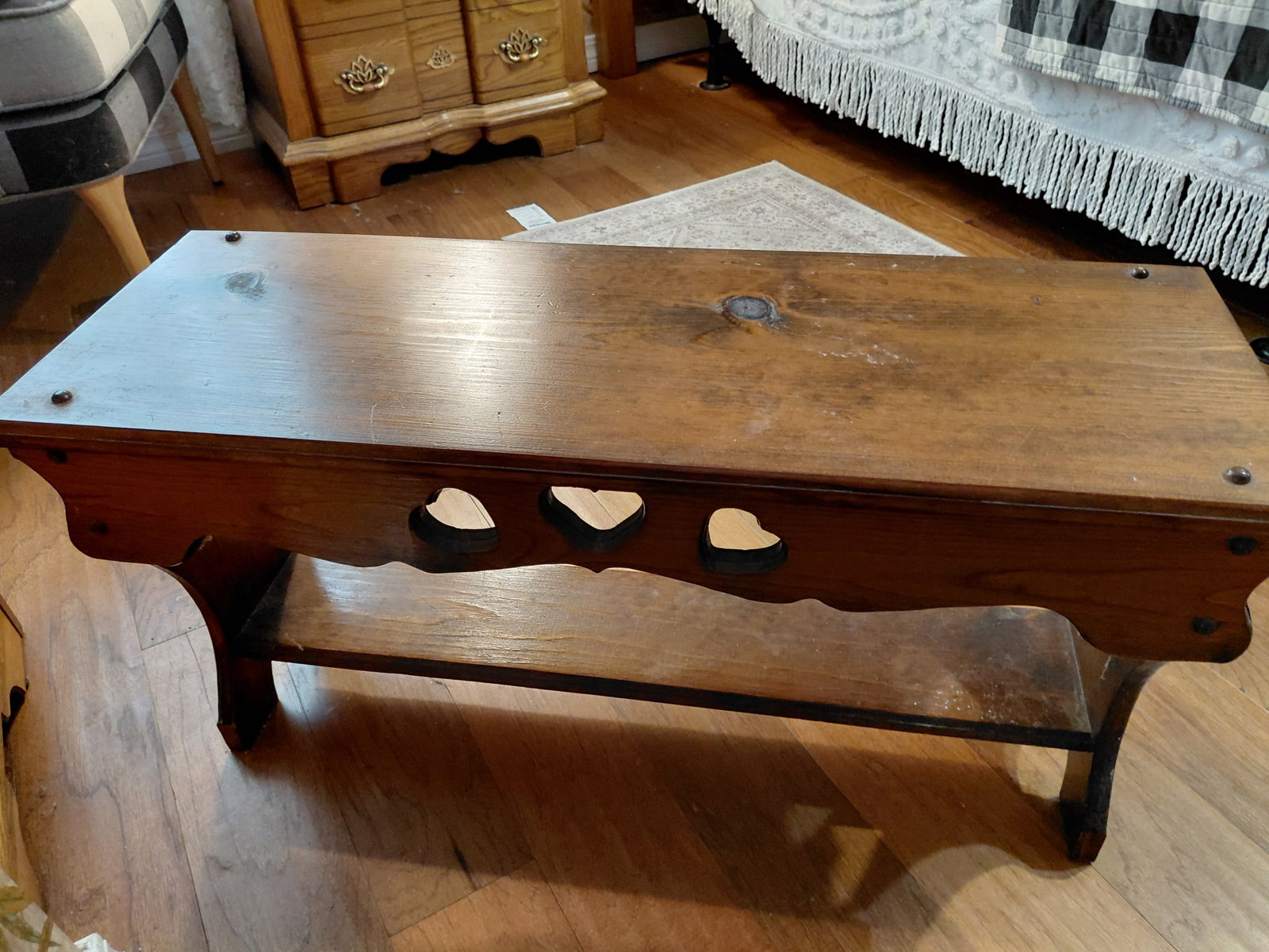 Wood Bench - 6