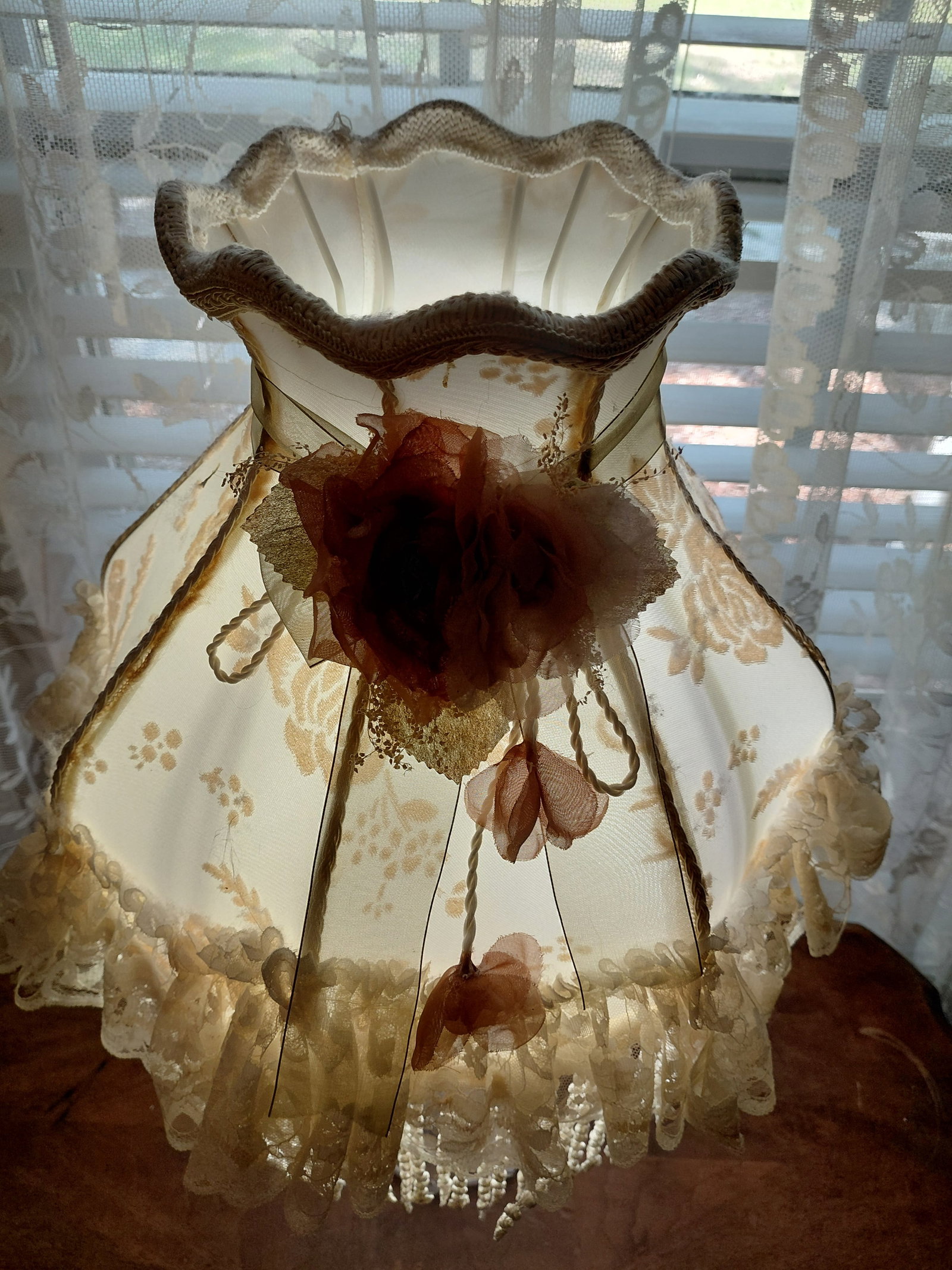 Lucite Dresser lamp as seen - 3