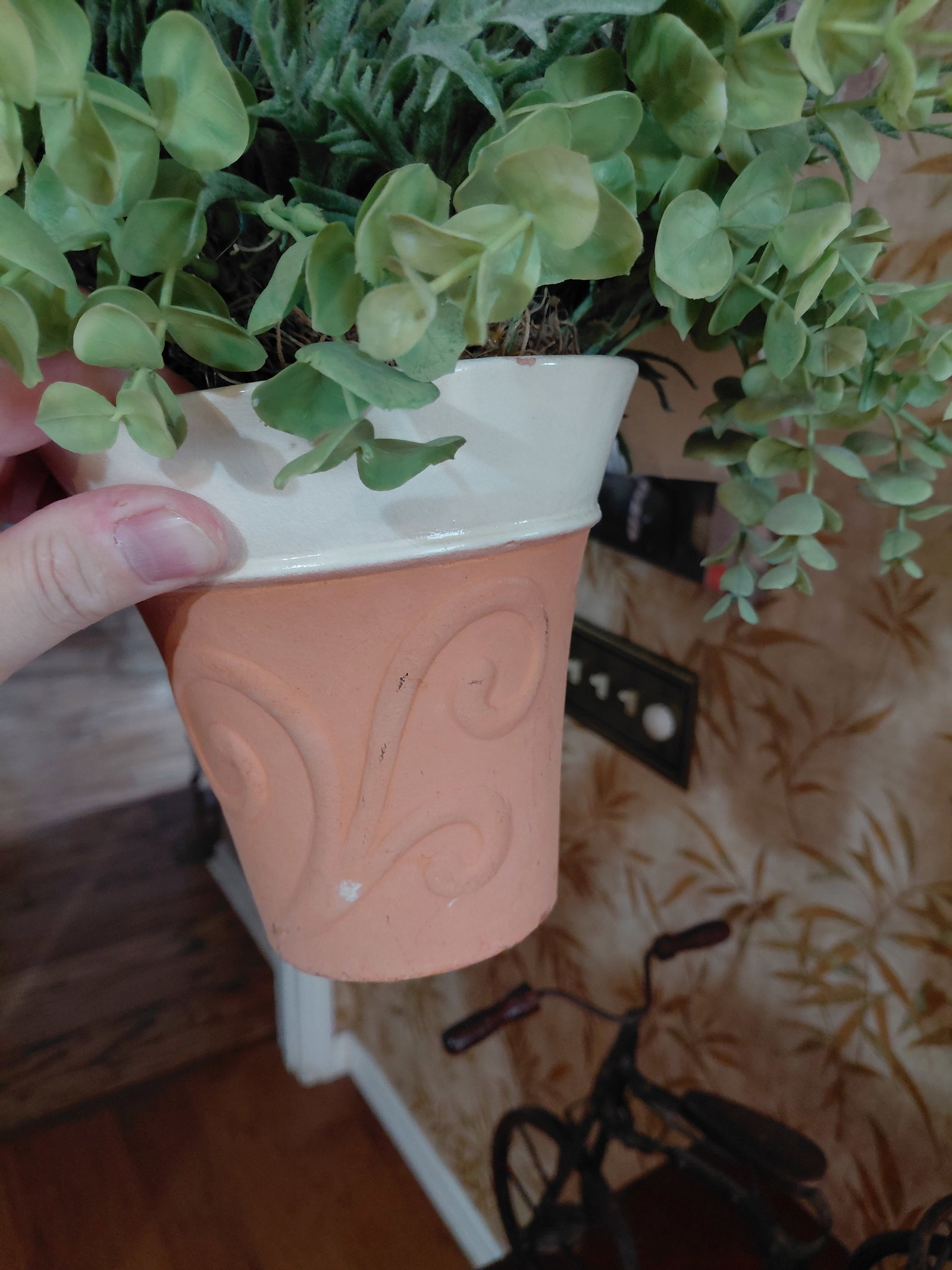 Metal Tri Cycle Plant Stand - 7