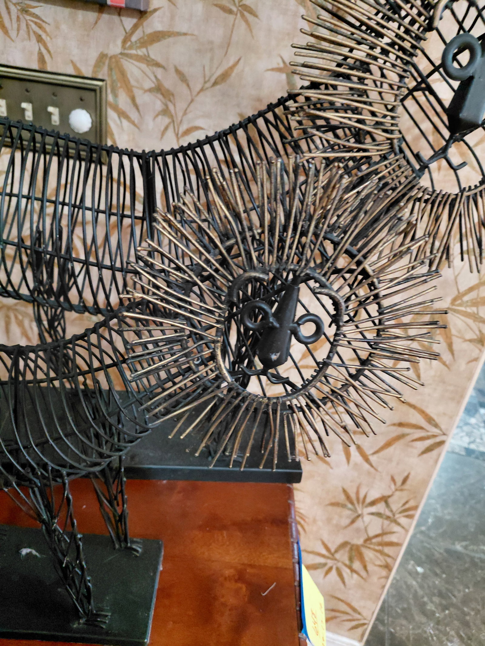 Unique Metal Art Statues of Lions / African Style - 6