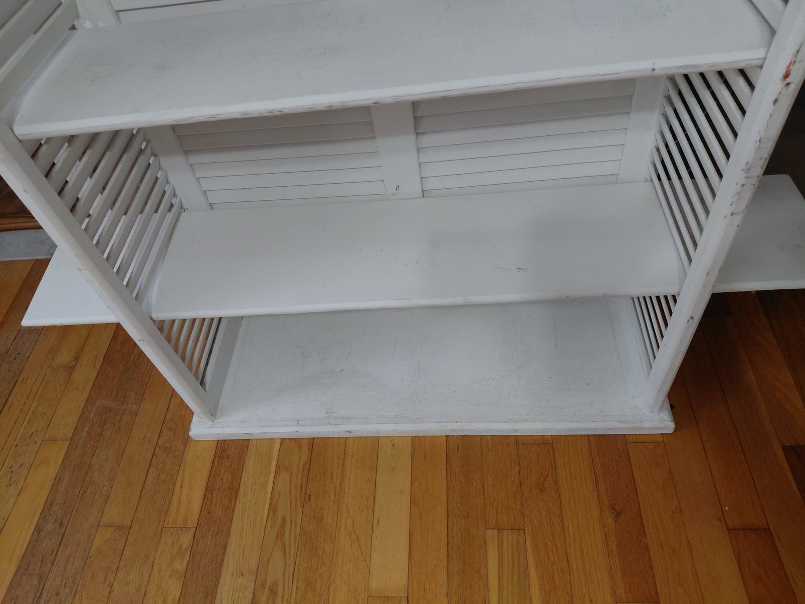 Custom Country Farmhouse Window Shutter Shelf - 5