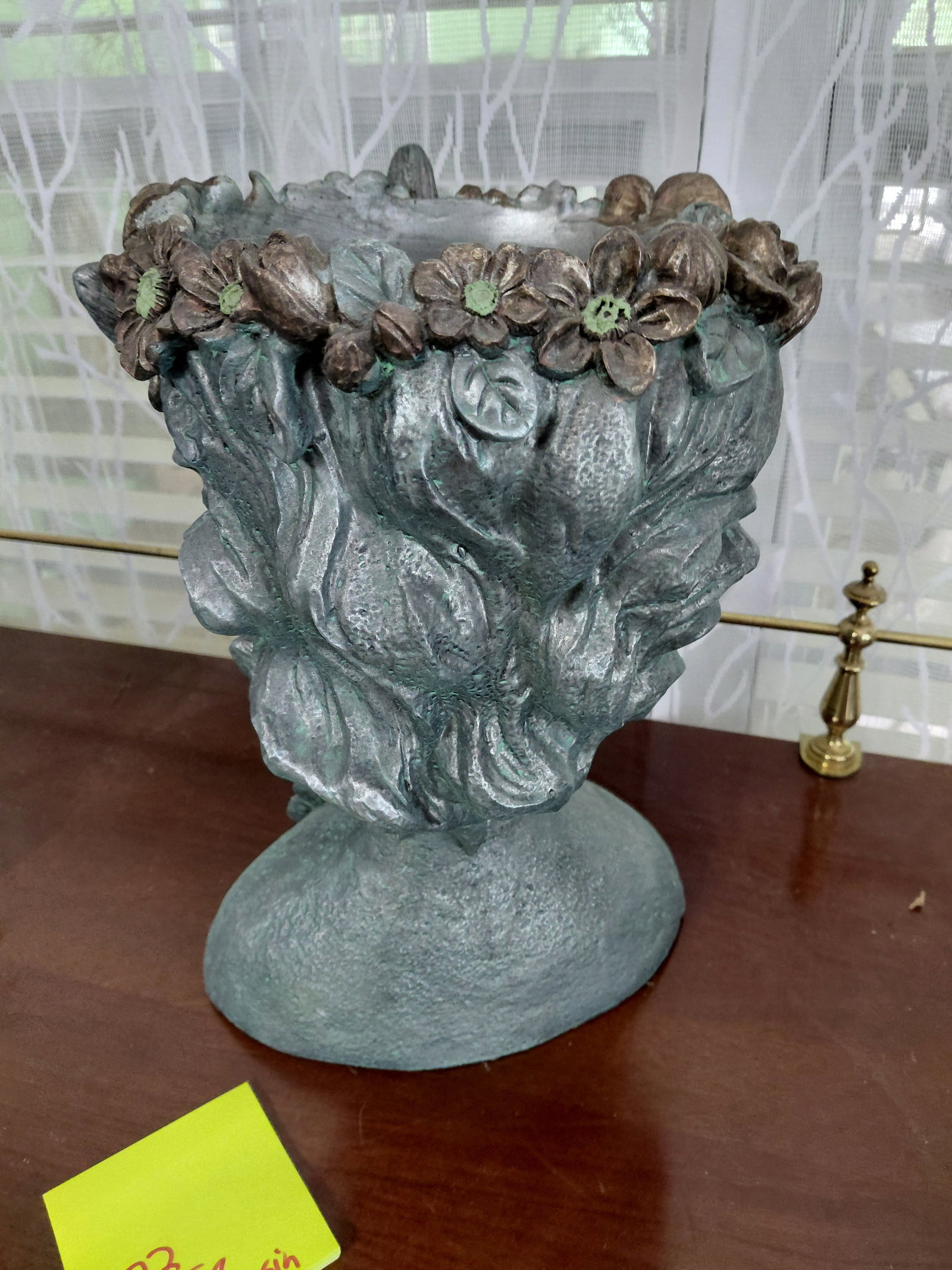 Large Unique Head Planter - 5