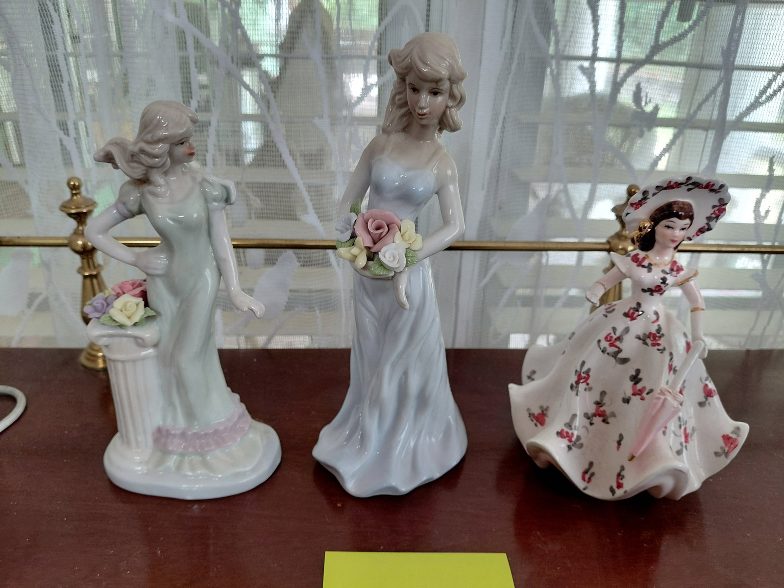 Lot of 3 Porcelain Lady Figurines (1 of 6)