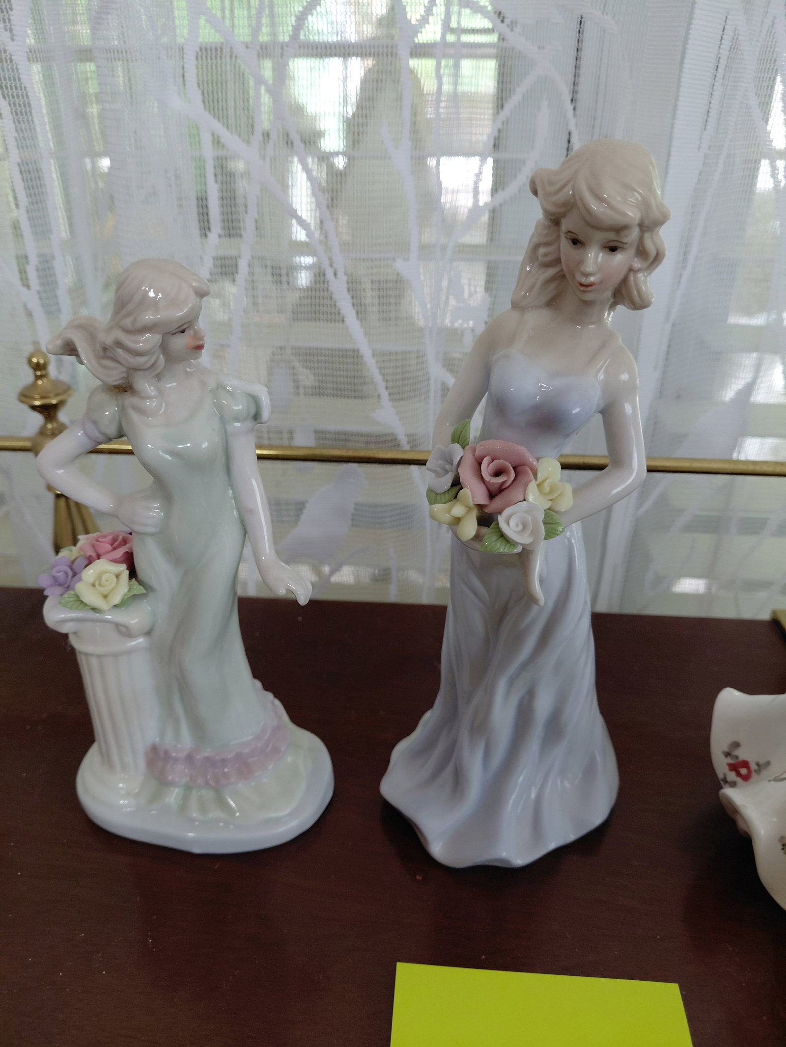 Lot of 3 Porcelain Lady Figurines - 6