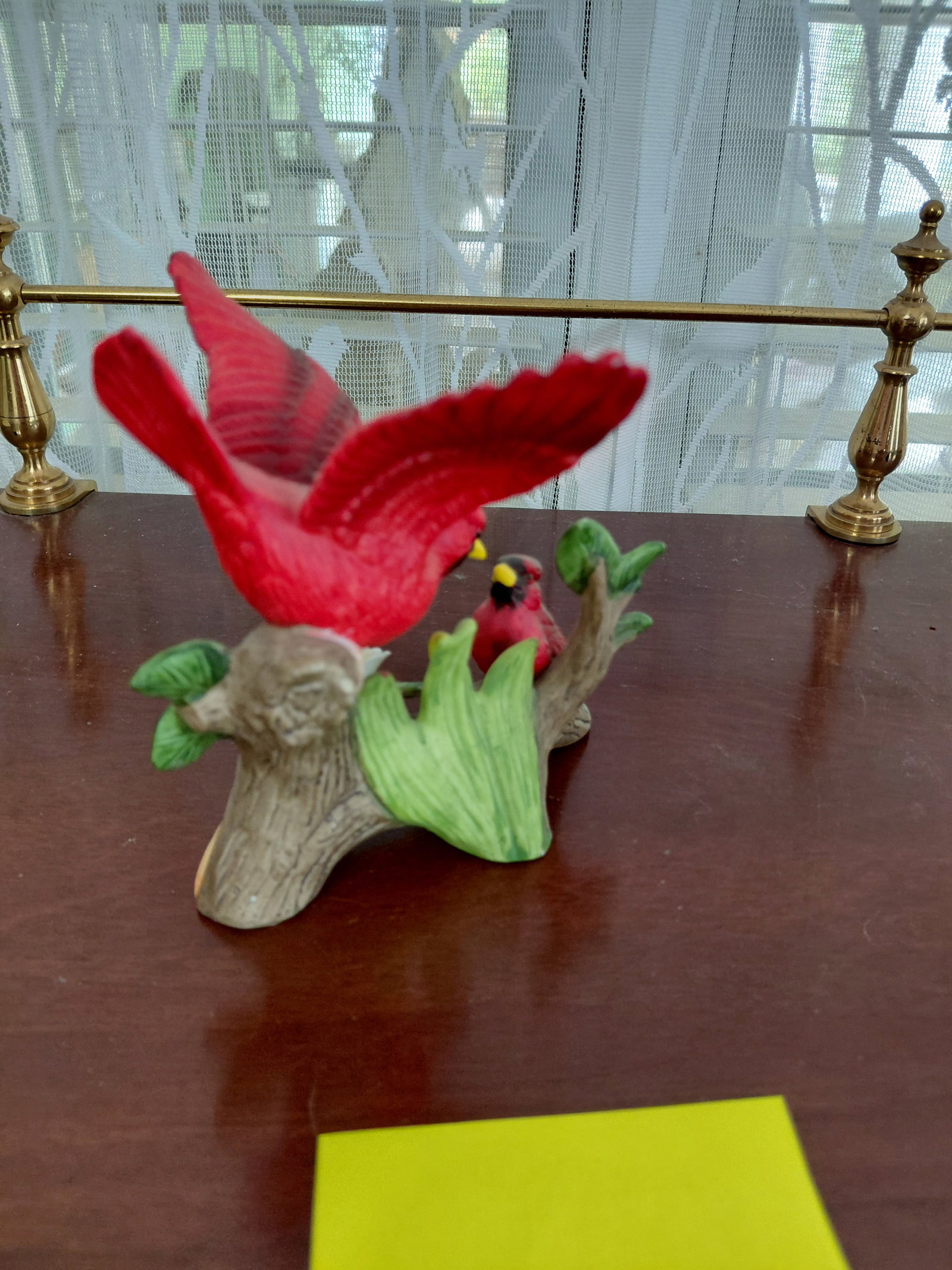 Porcelain Cardinal Figurine - 4