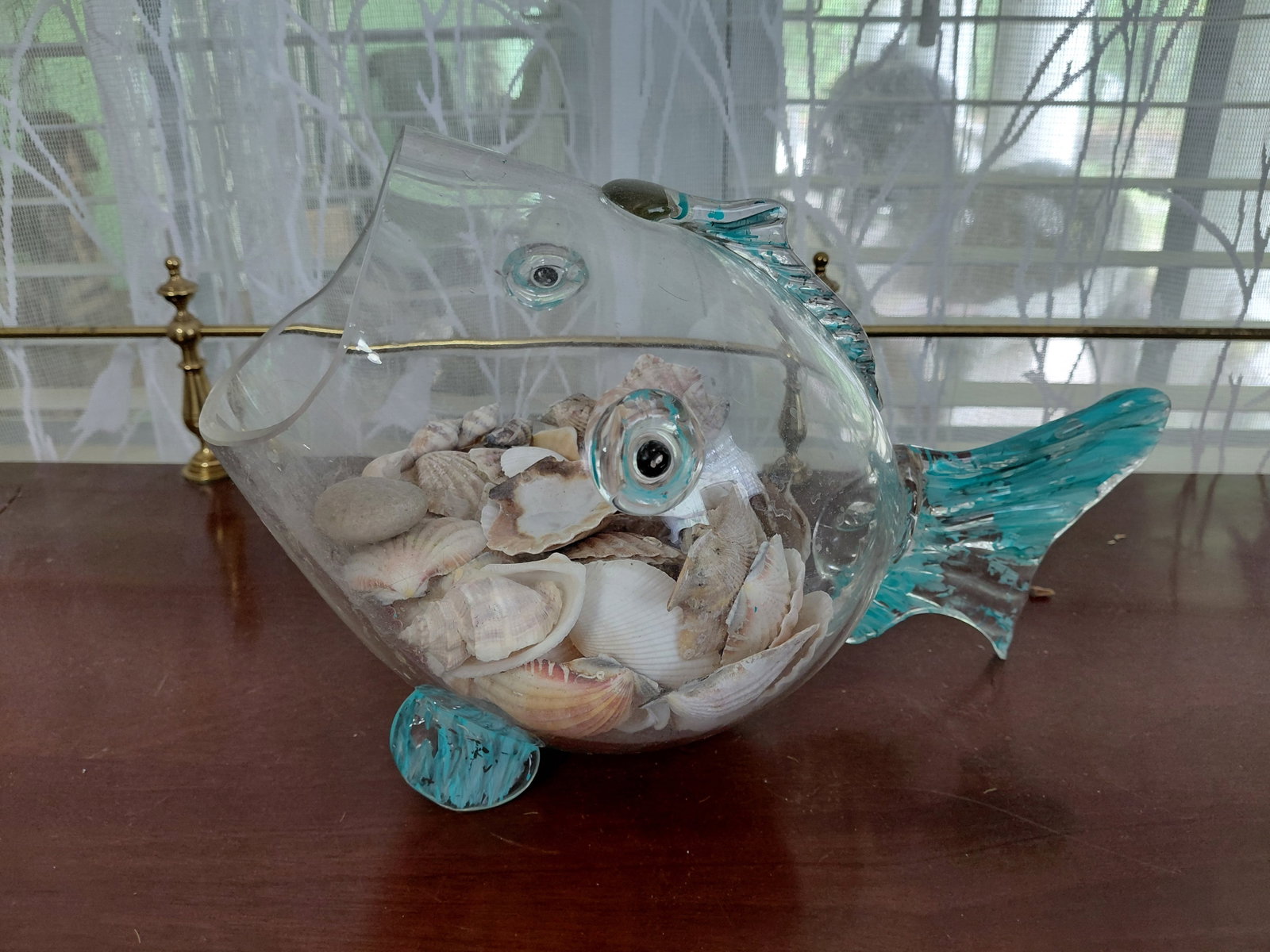 Large Fish Art Glass / as seen: Large Fish Art Glass / as seen