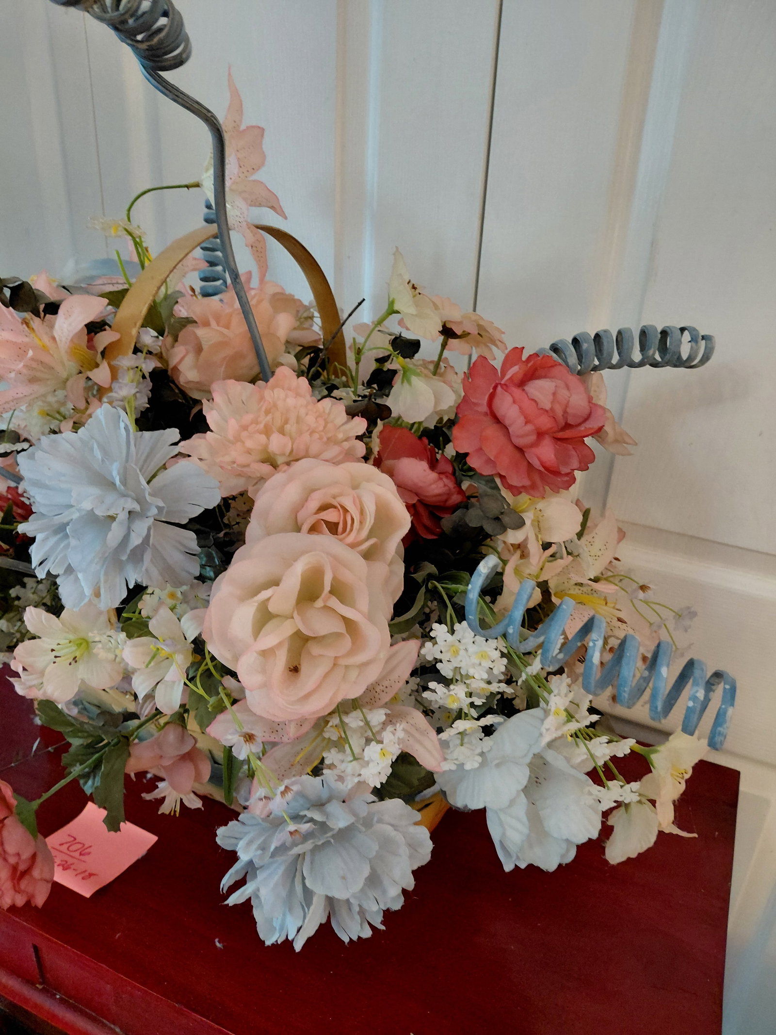 Basket full of flowers - 3