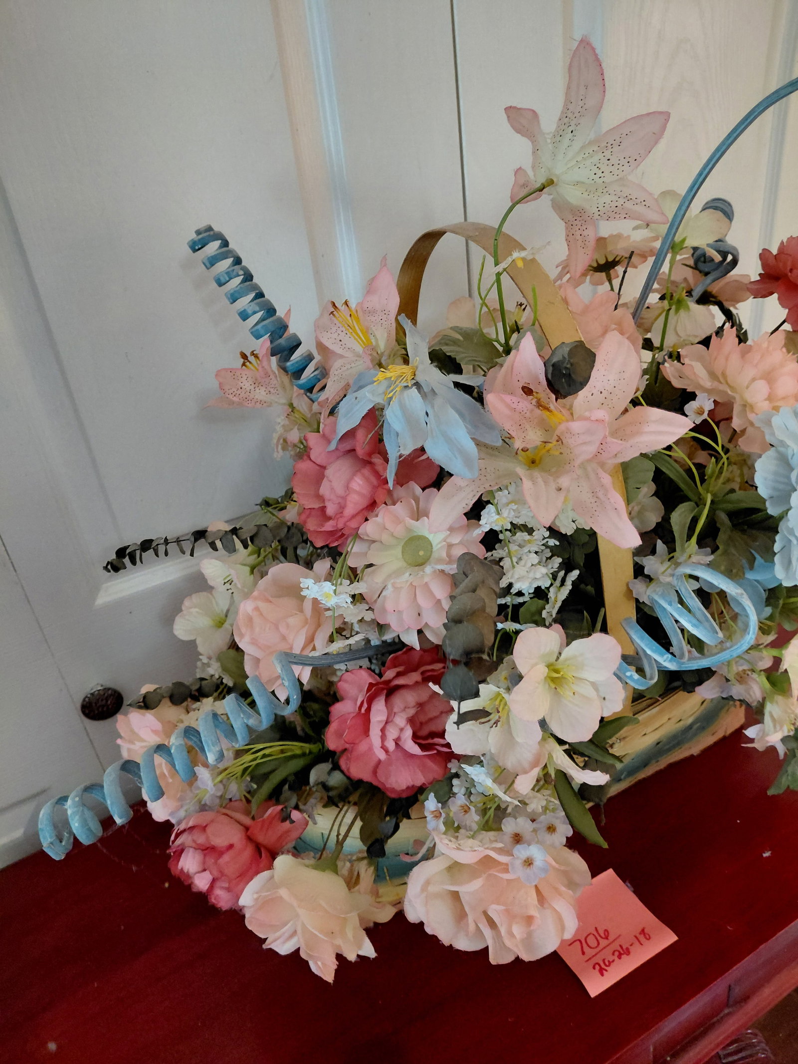 Basket full of flowers - 4