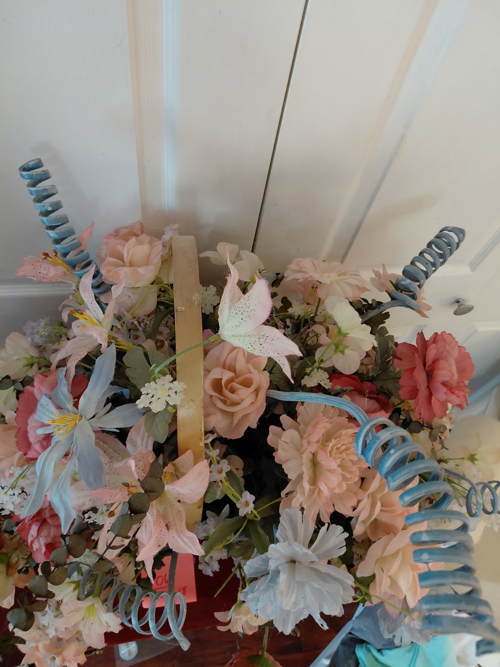 Basket full of flowers - 6