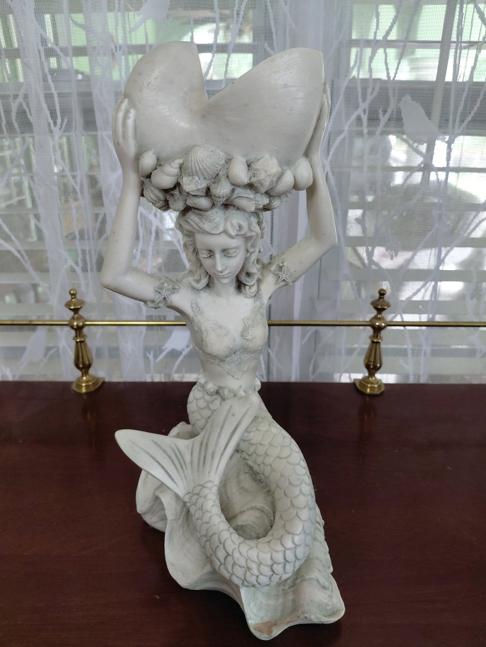 Mermaid Candle Holder / Resin (1 of 5)