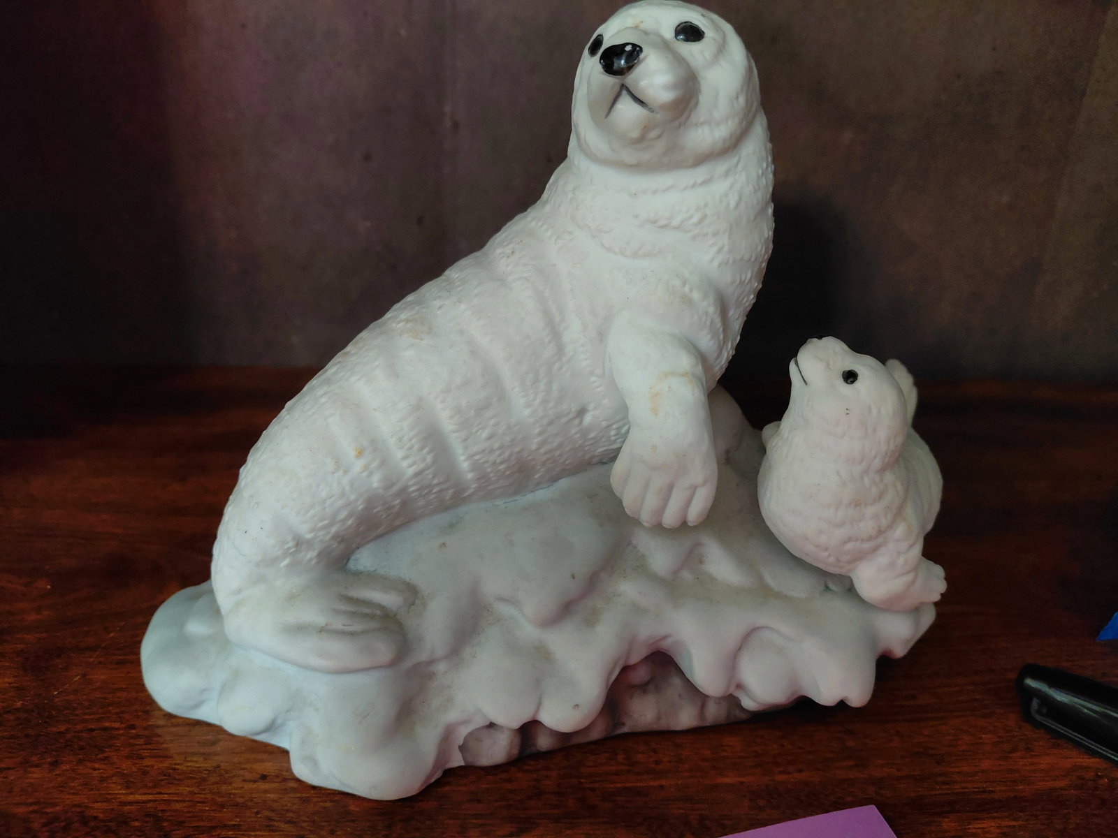 Large Porcelain Sea Lion & Pup (1 of 5)