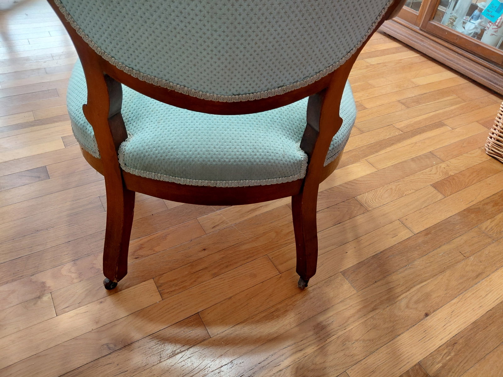 Victorian Parlor Chair/ Great shape as seen - 10