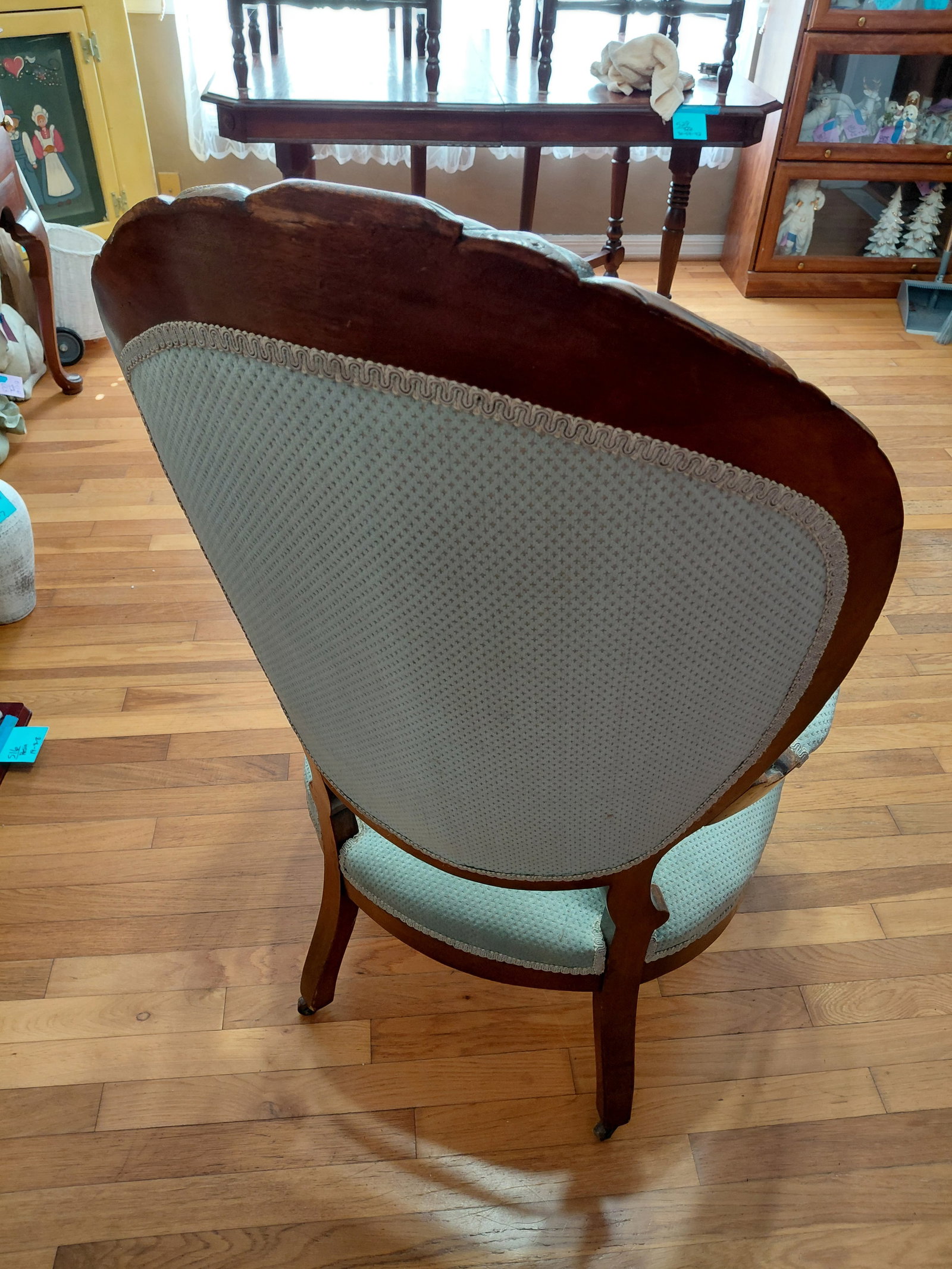 Victorian Parlor Chair/ Great shape as seen - 9