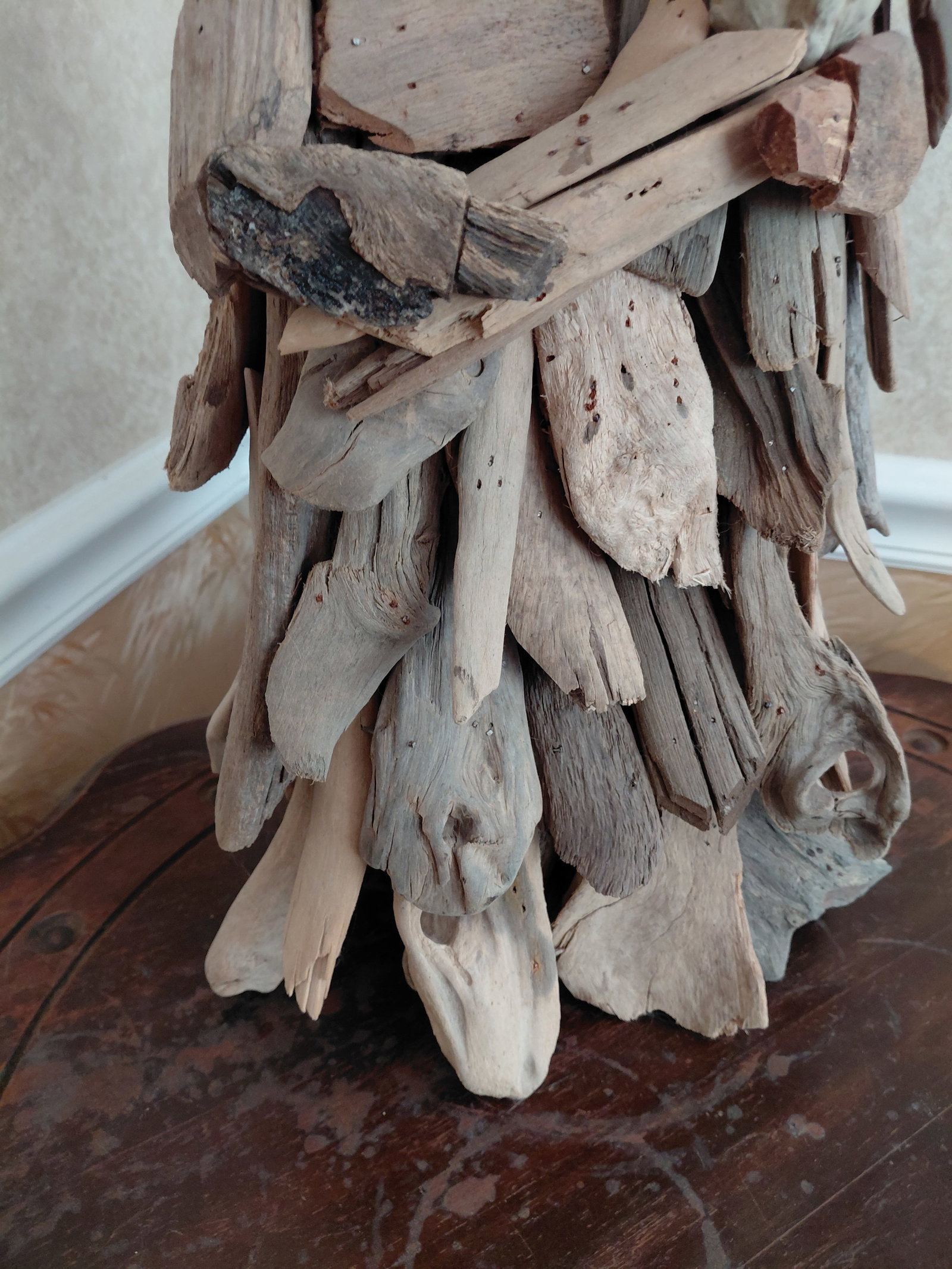 Driftwood Nativity Statue - 4