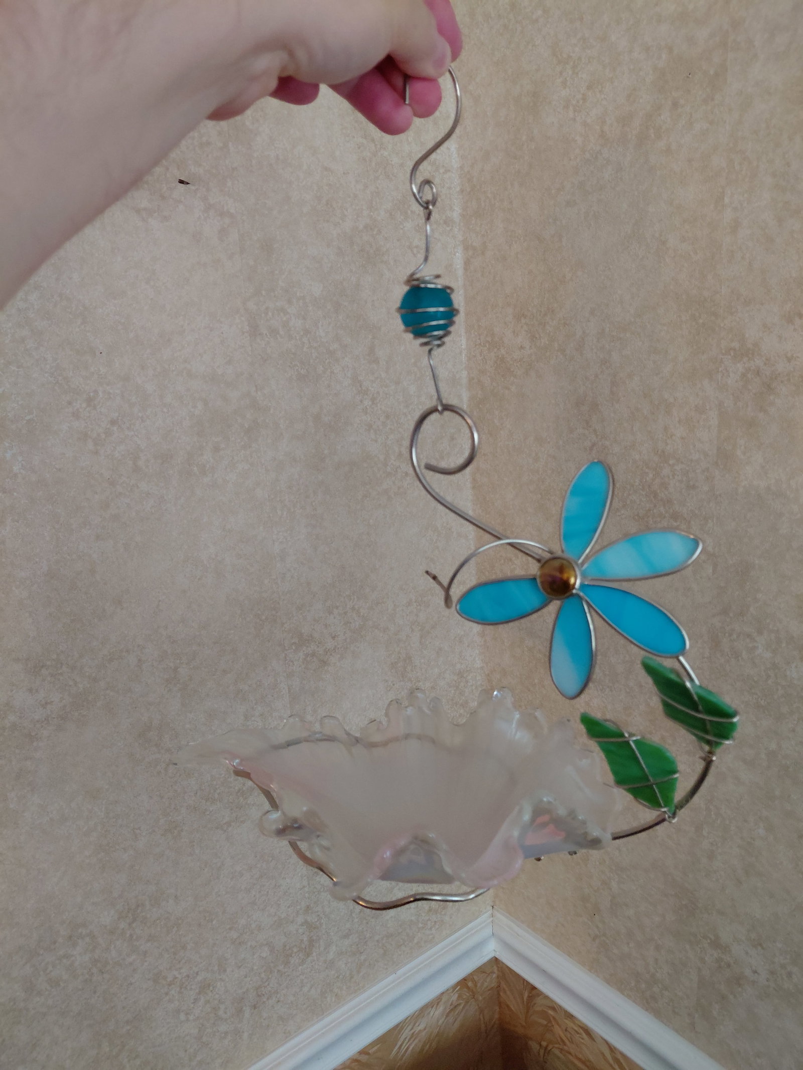 Hanging Bird Bath (1 of 6)