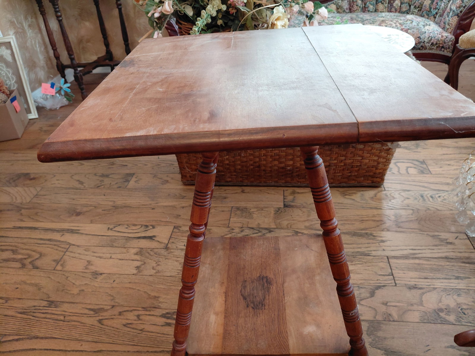 Vintage Plant / Lamp Table - 4
