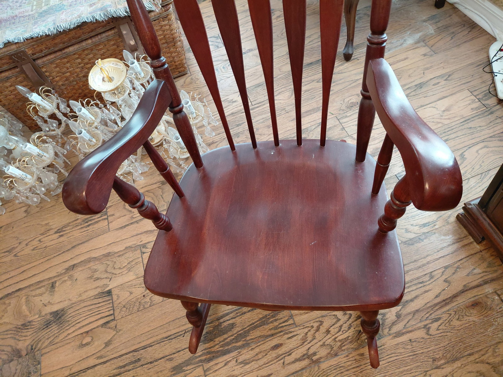 Wood Rocking Chair - 4