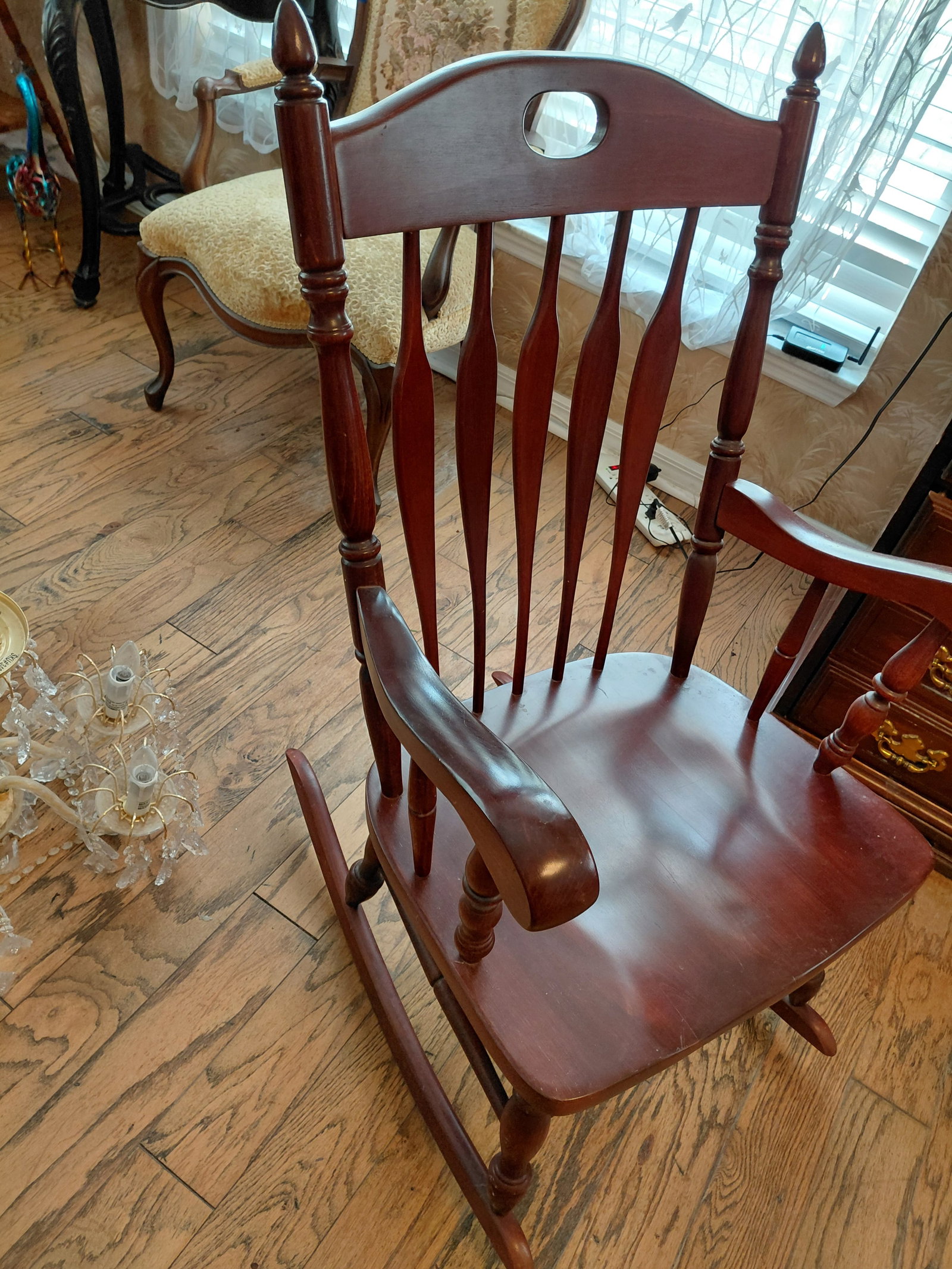 Wood Rocking Chair - 6