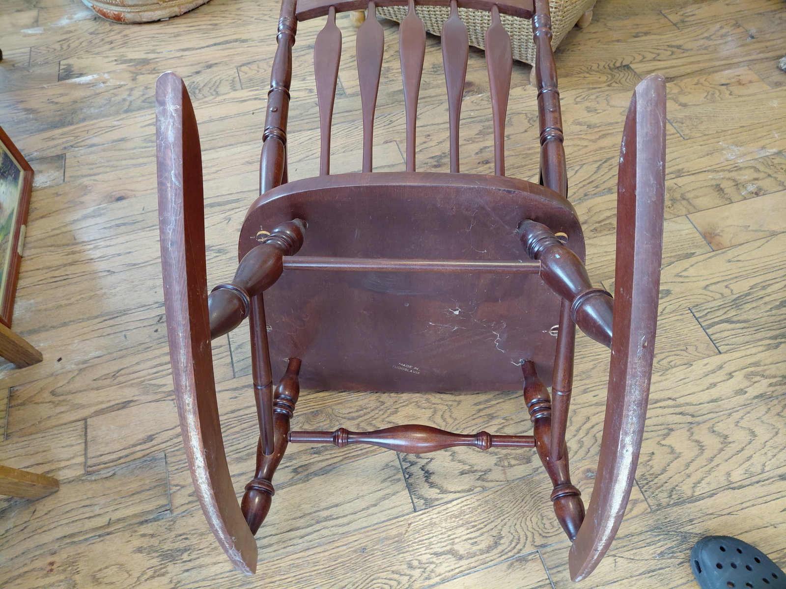 Wood Rocking Chair - 8