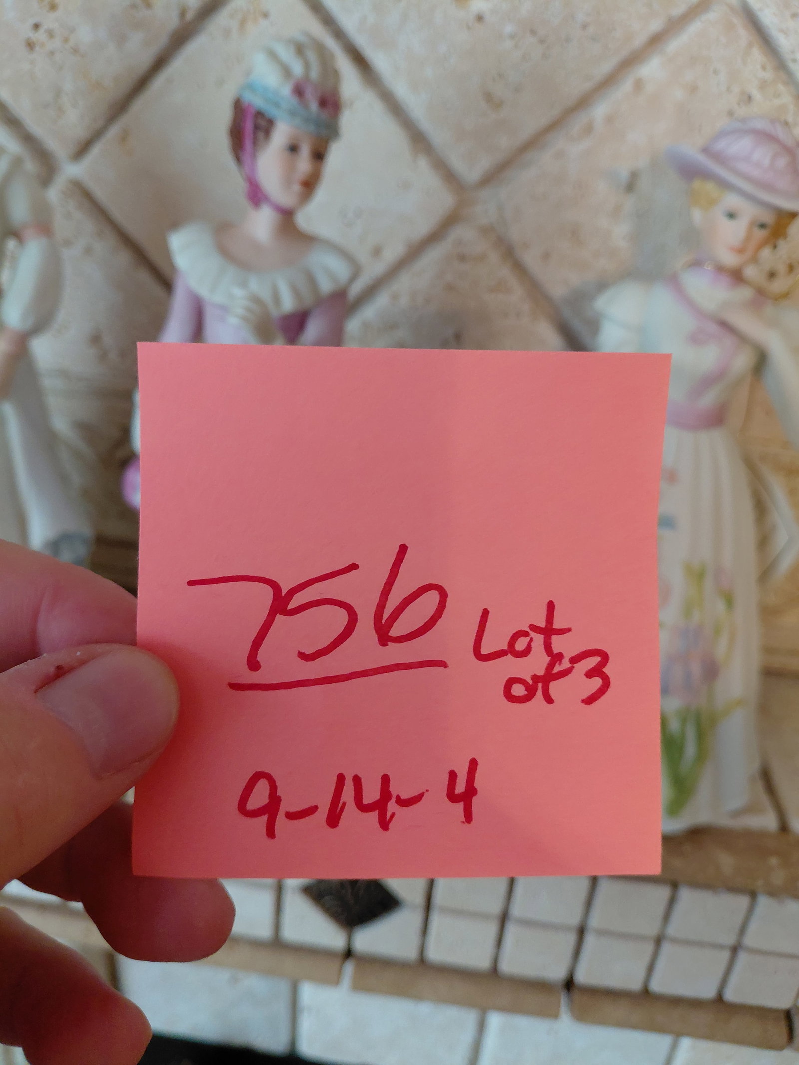 Lot of 3 Porcelain Figurines - 2