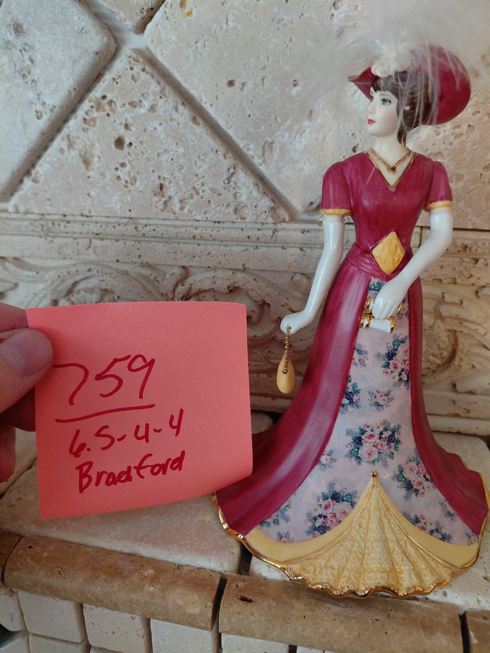 Bradford Exchange Lena Liu Figurine / A Day at the Races - 2