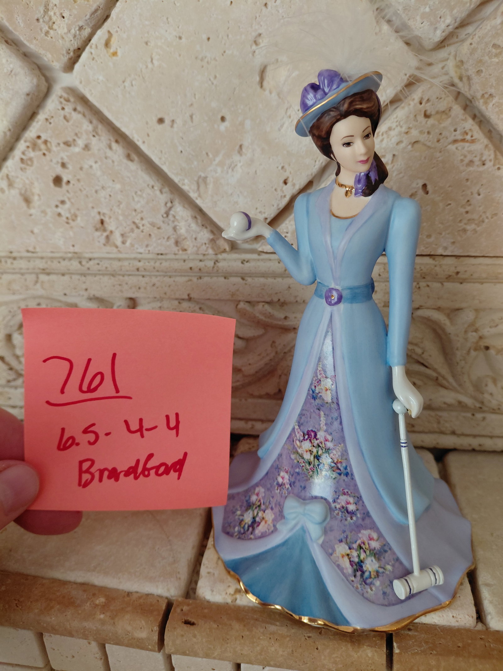 Bradford Exchange Lena Liu Figurine / Croquet Anyone - 2