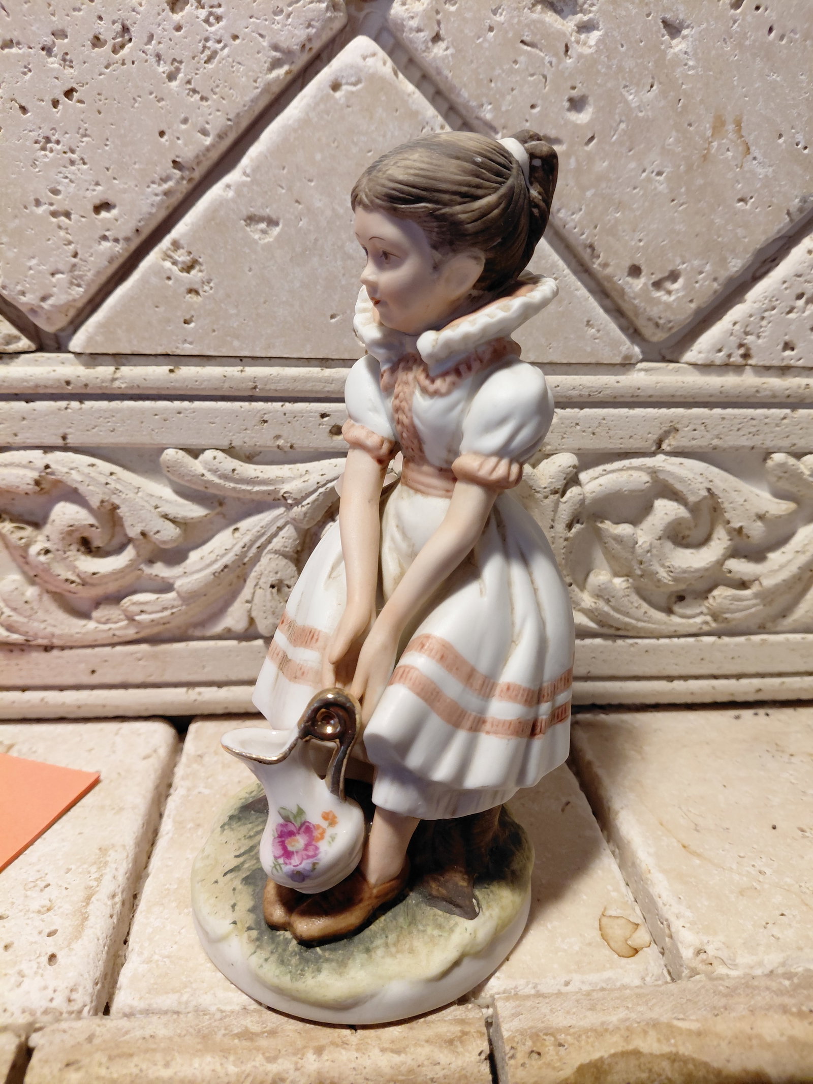 Lefton China Becky Thatcher Figurine - 3
