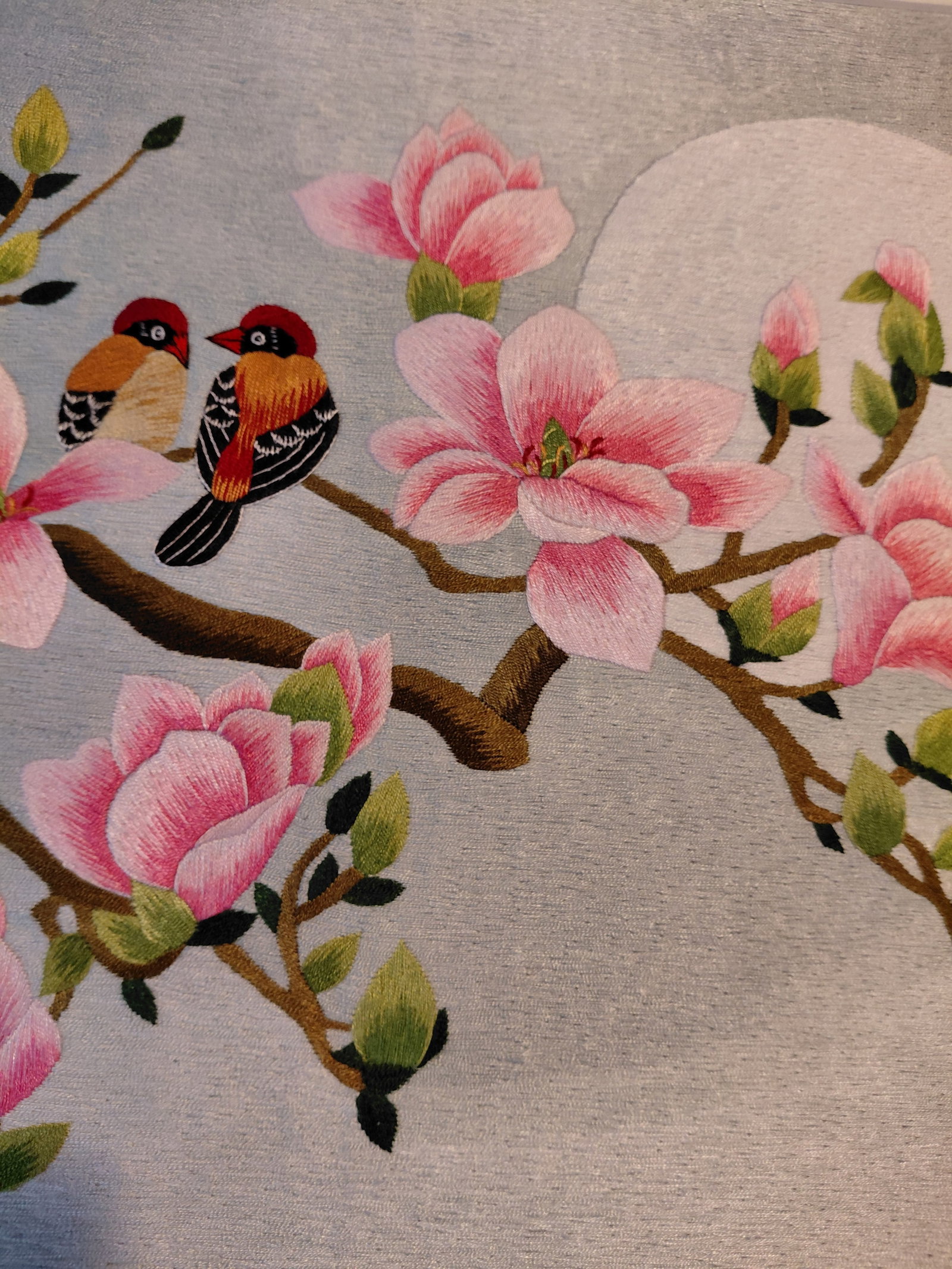 Unframed Embroidered Artwork - 4
