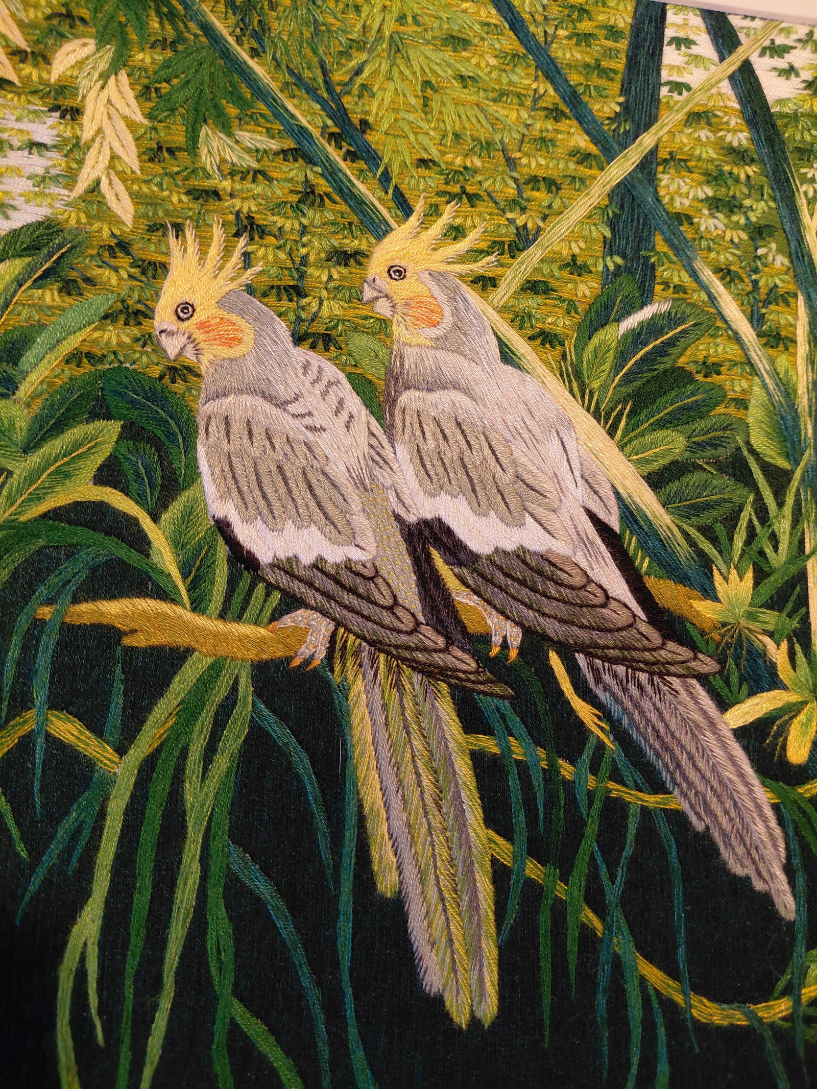 Unframed Embroidered Artwork - 3