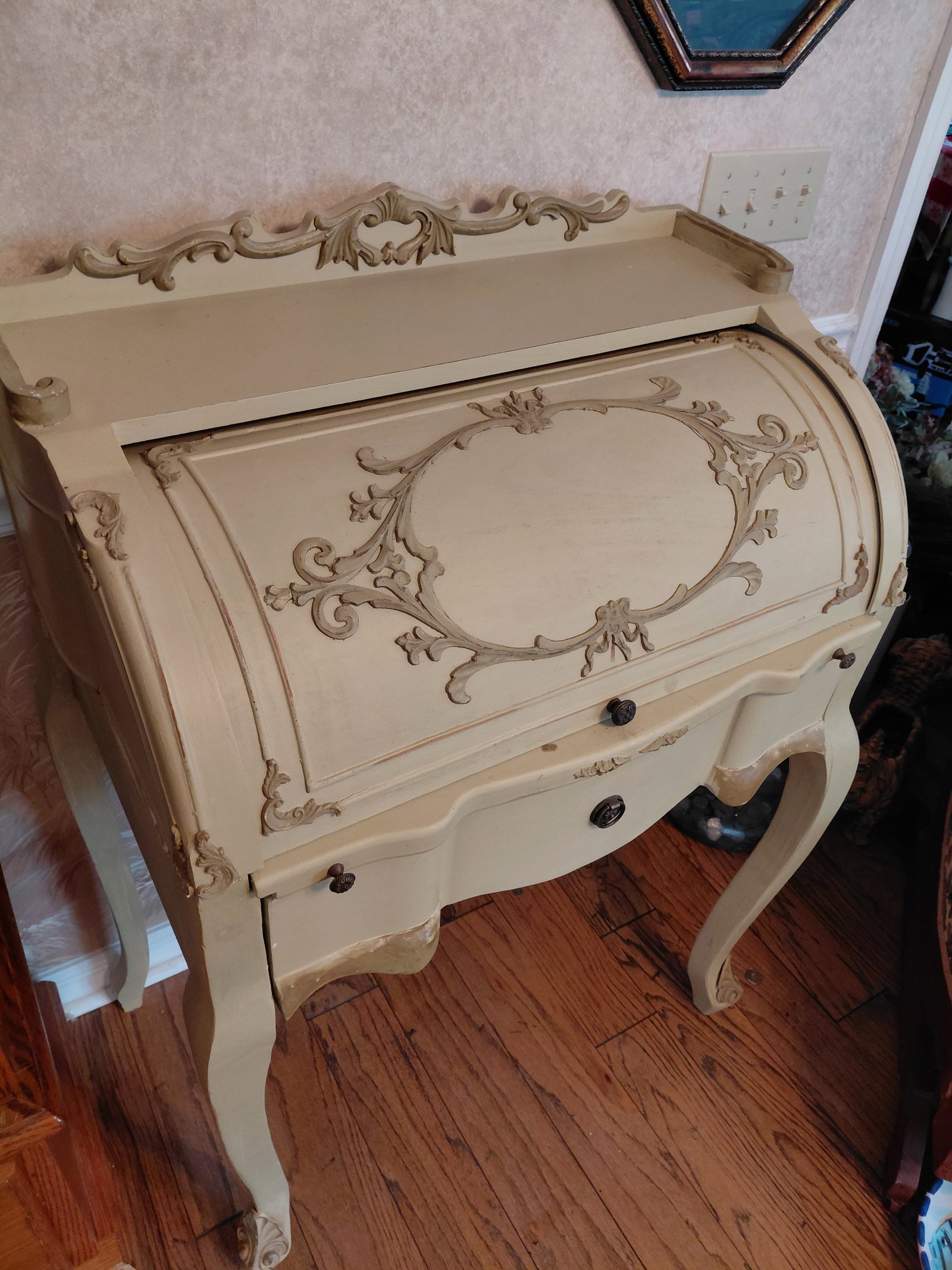 French Country RollTop Desk / Contemporary - 3