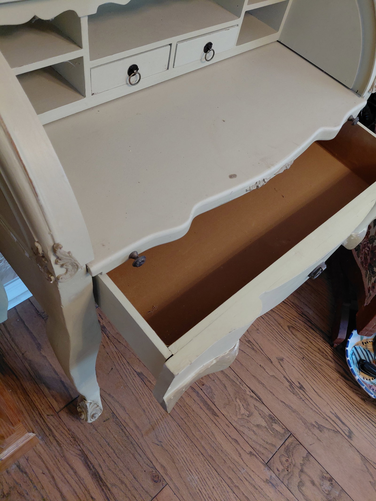 French Country RollTop Desk / Contemporary - 7